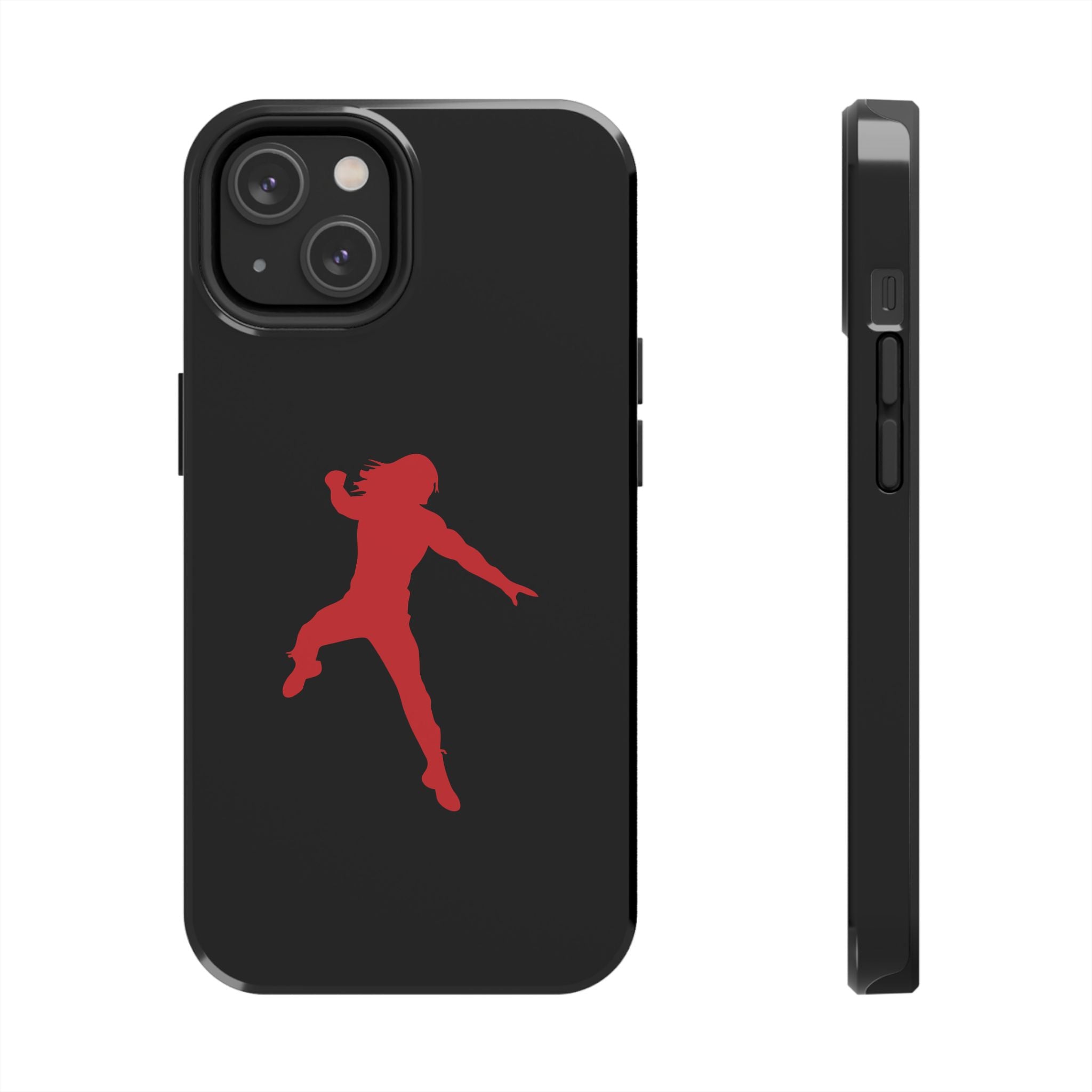 Roman Reigns Jump Red Graphic Design, iPhone and Samsung Case Cool Graphic Sports Fan Phone Case