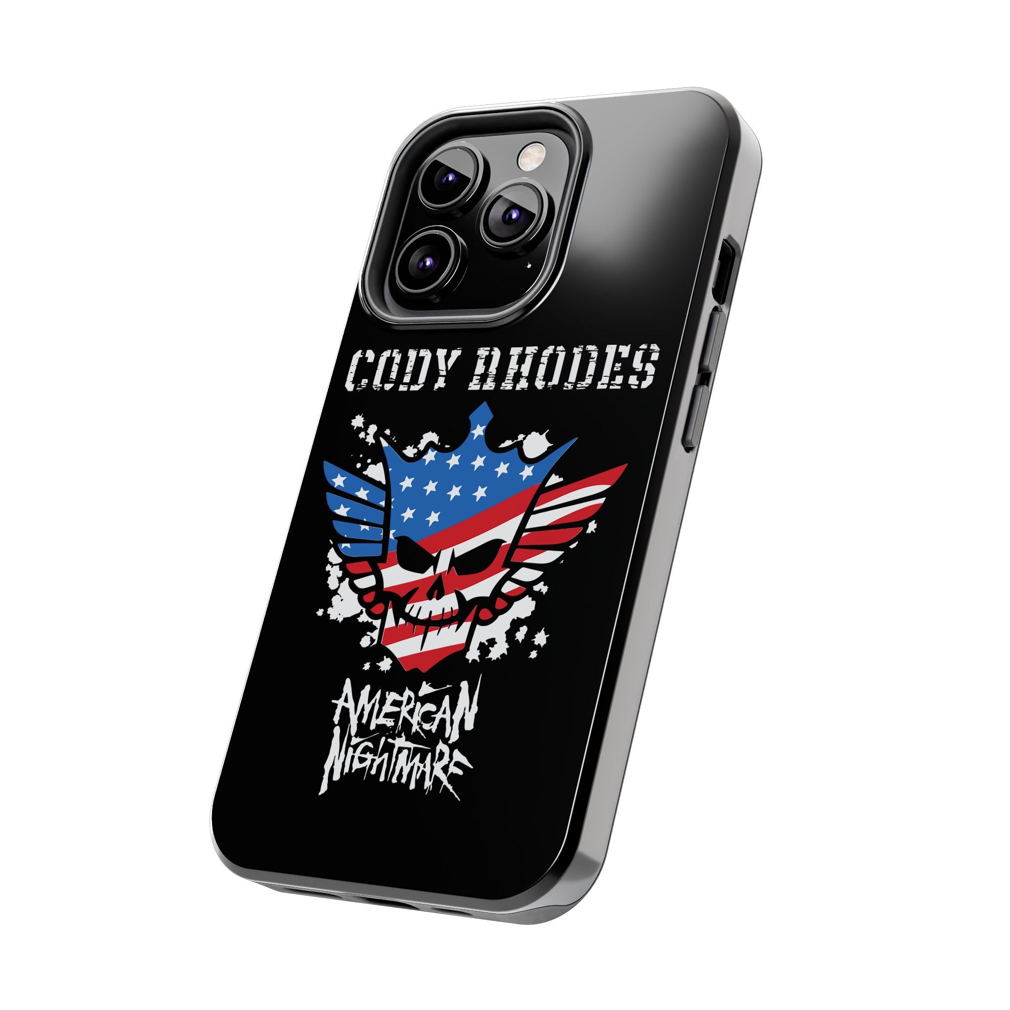 Cody Rhodes, American Nightmare, iPhone and Samsung Case Cool Graphic Sports Fan Phone Case