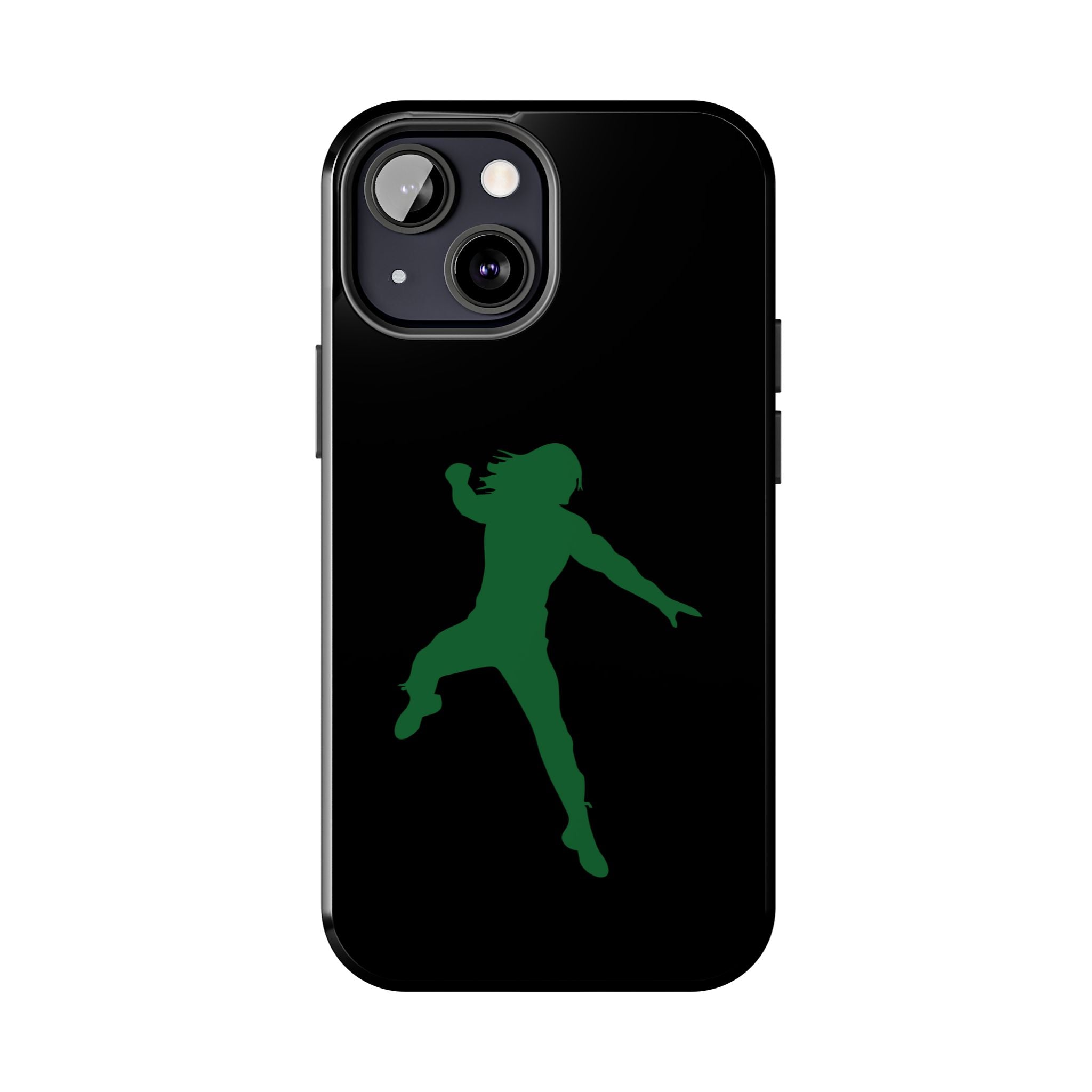 Roman Reigns Jump Green Graphic Design, iPhone and Samsung Case Cool Graphic Sports Fan Phone Case