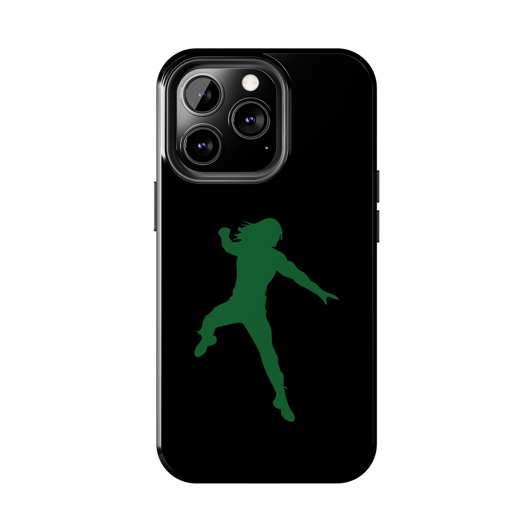 Roman Reigns Jump Green Graphic Design, iPhone and Samsung Case Cool Graphic Sports Fan Phone Case