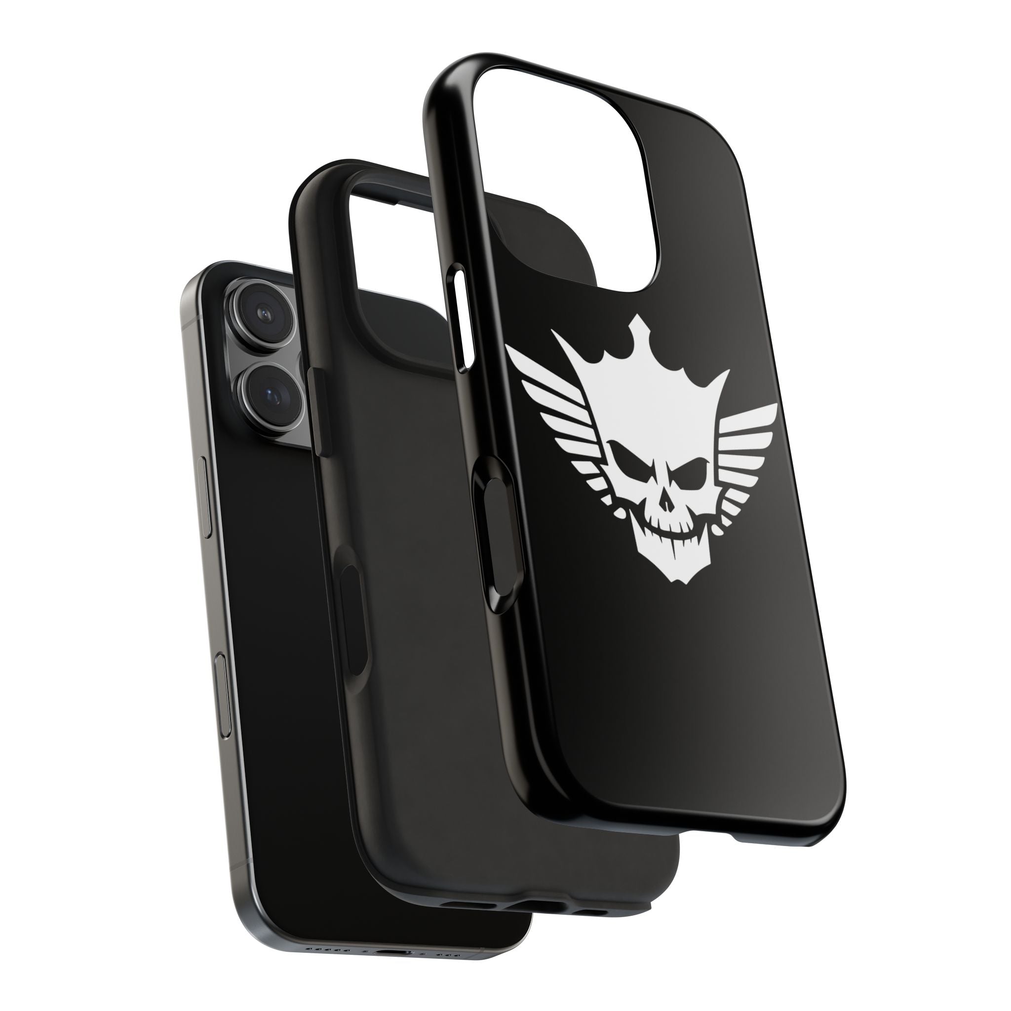 Cody Rhodes White Skull Design, iPhone and Samsung Case Cool Graphic Sports Fan Phone Case