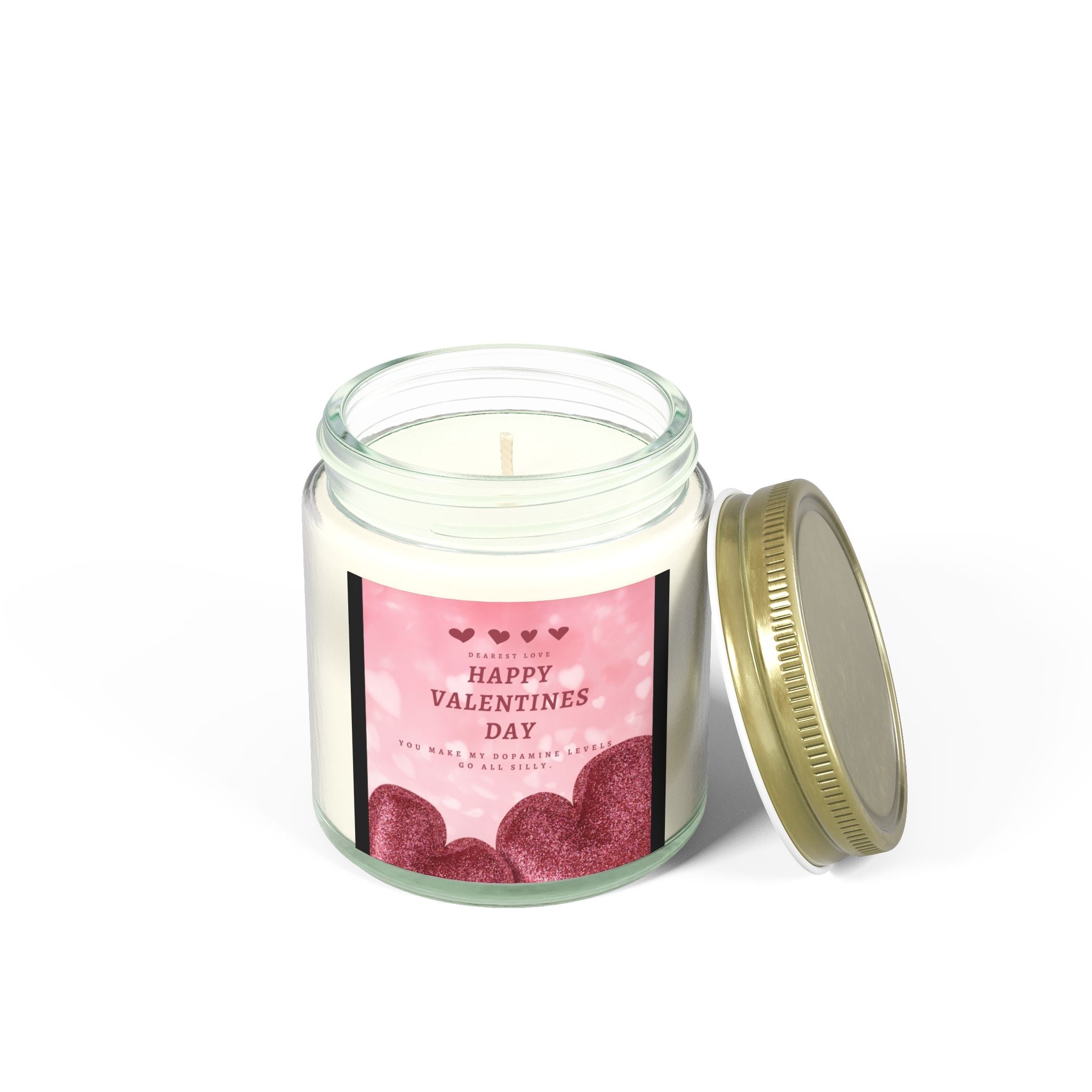 Dearest Love, Happy Valentine's Day Candle, Scented Candles, Luxury Candles Gifts for Women, Stress Relief Luxury Aromatherapy Candles, Romantic Candle Valentines Day Gifts for Her