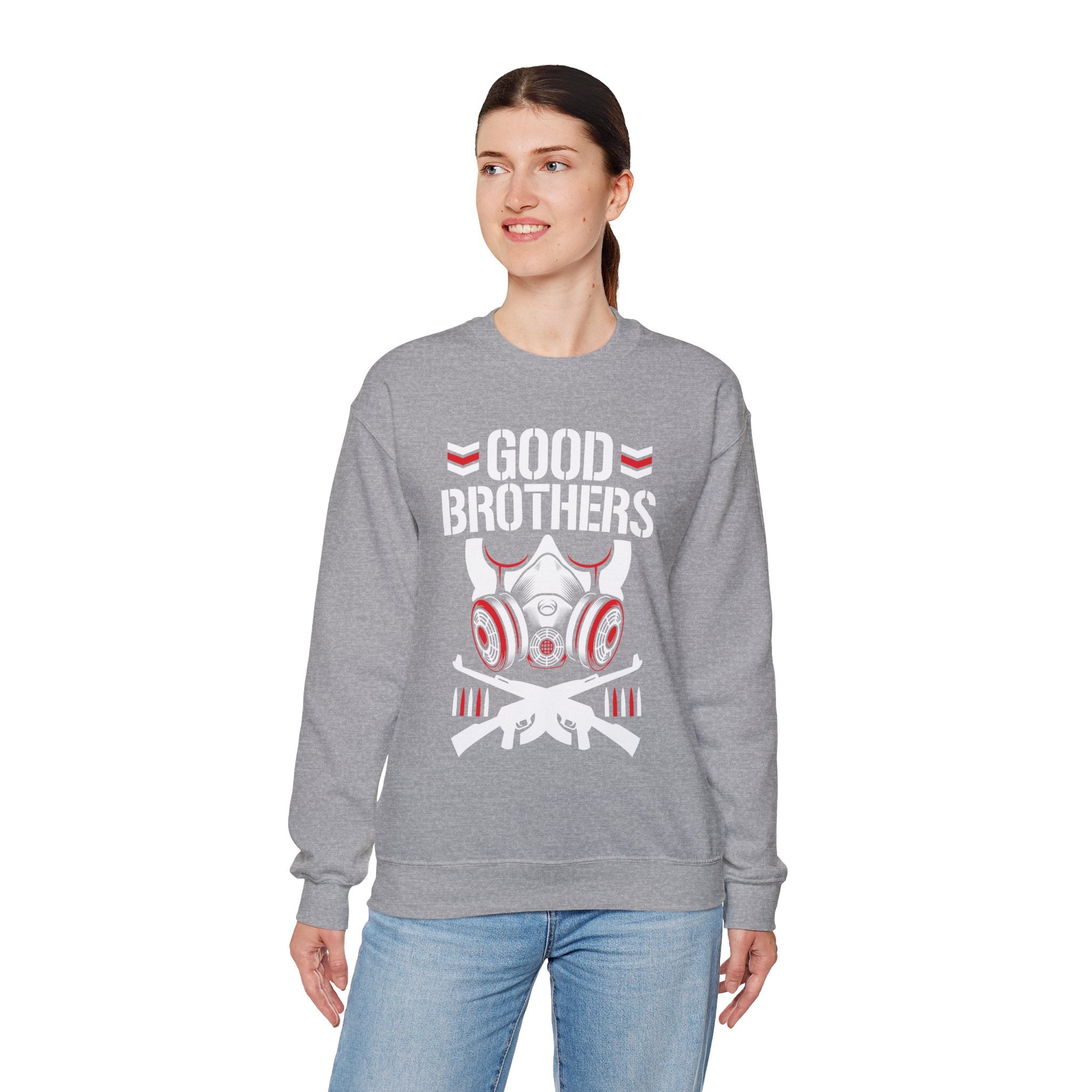 Good Brothers Sweatshirt  Design, Sports Sweatshirt, Wrestling  Fan Unisex Sweatshirt - Gift for Him or Her, Casual Outwear, Heavy Blend Crewneck Sweatshirt