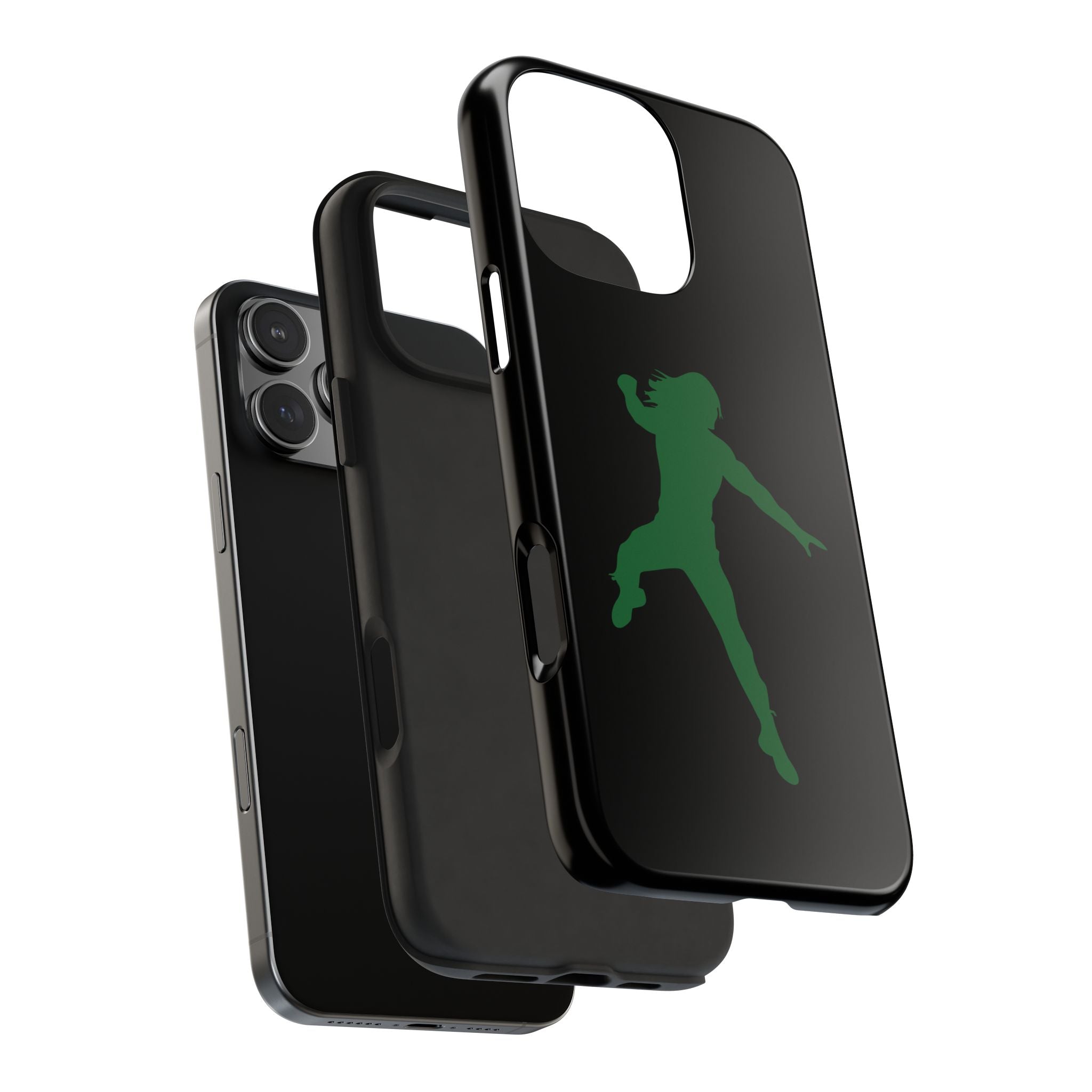 Roman Reigns Jump Green Graphic Design, iPhone and Samsung Case Cool Graphic Sports Fan Phone Case