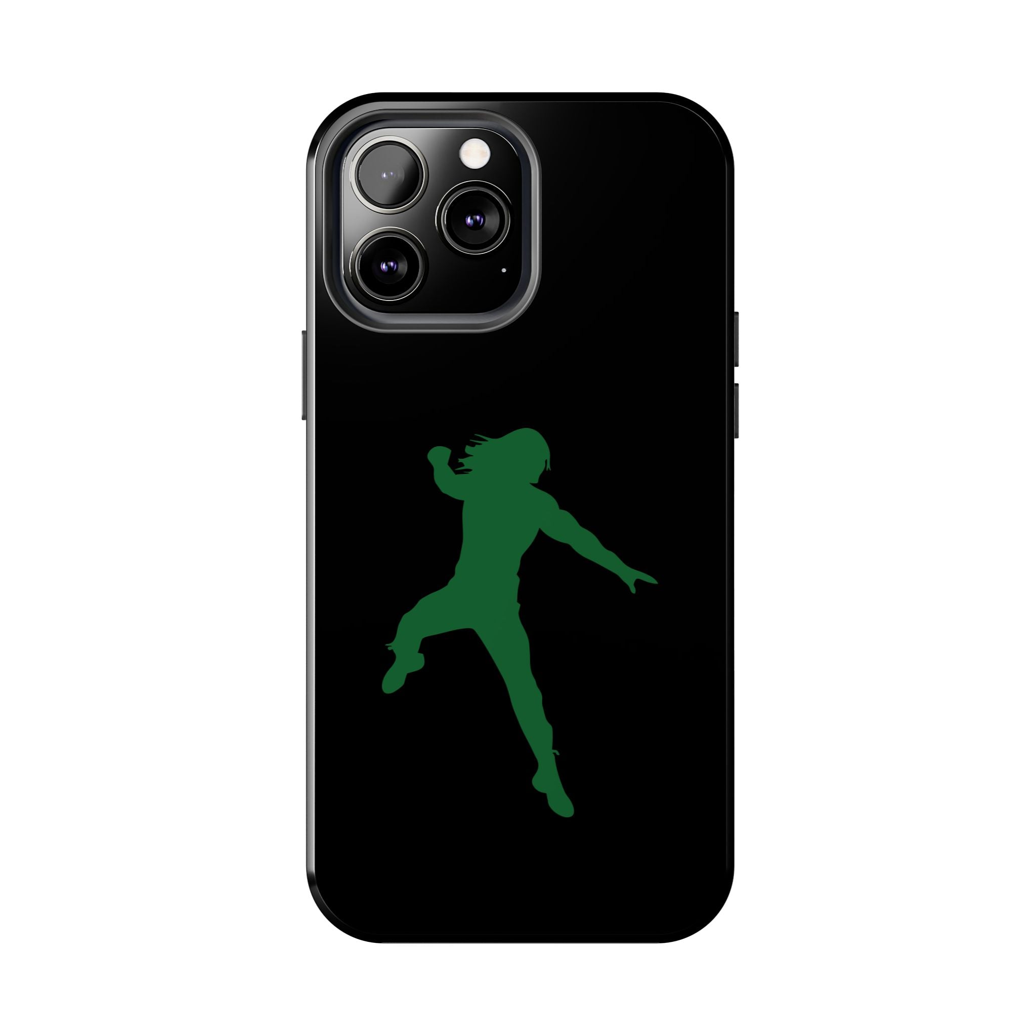 Roman Reigns Jump Green Graphic Design, iPhone and Samsung Case Cool Graphic Sports Fan Phone Case