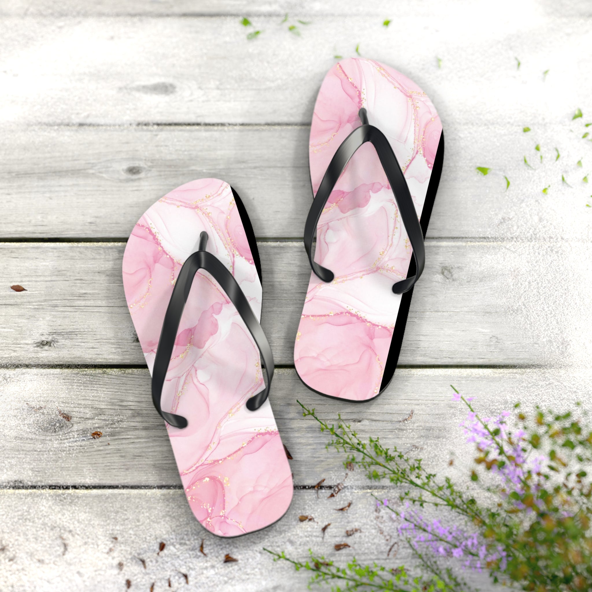 Pink , Flip Flops for Women, Cute Designs, Everyday Use, Indoor Sleepers