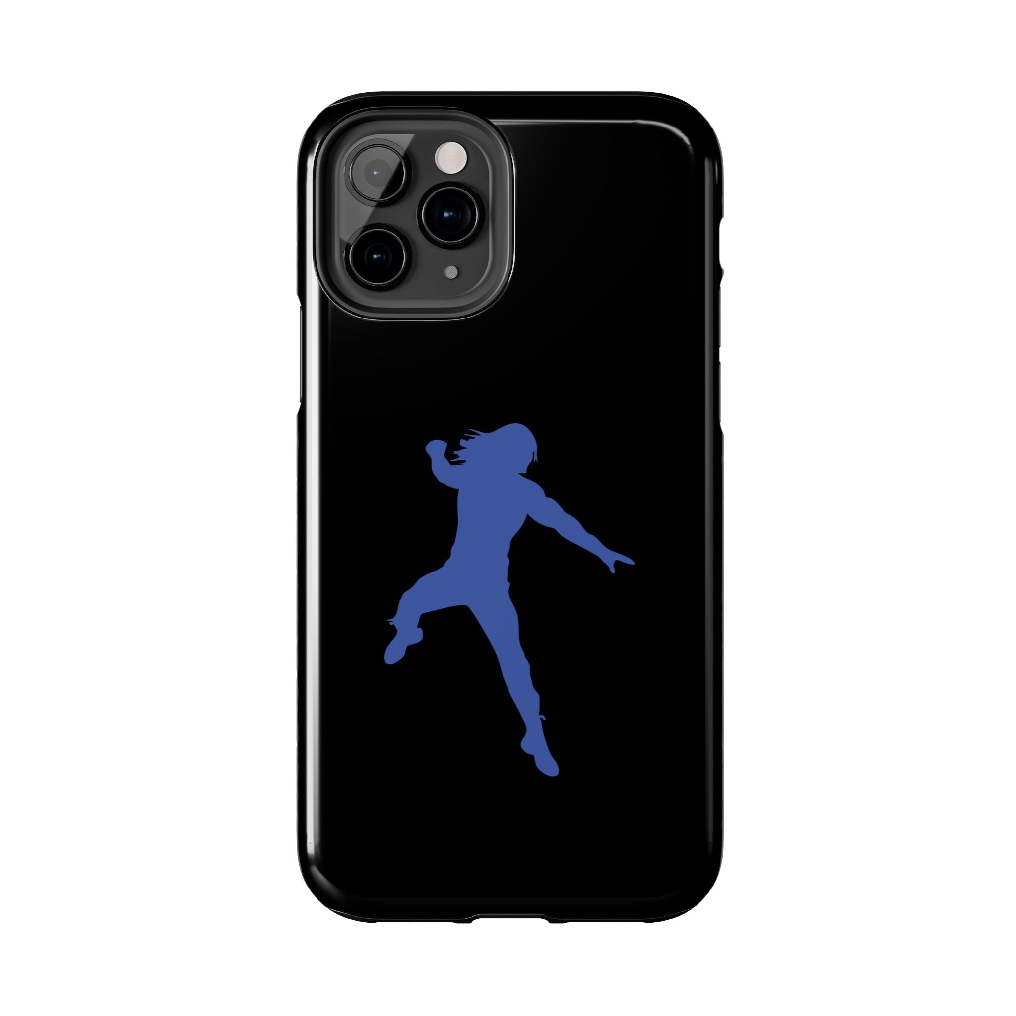 Roman Reigns Jump Blue Graphic Design, iPhone and Samsung Case Cool Graphic Sports Fan Phone Case