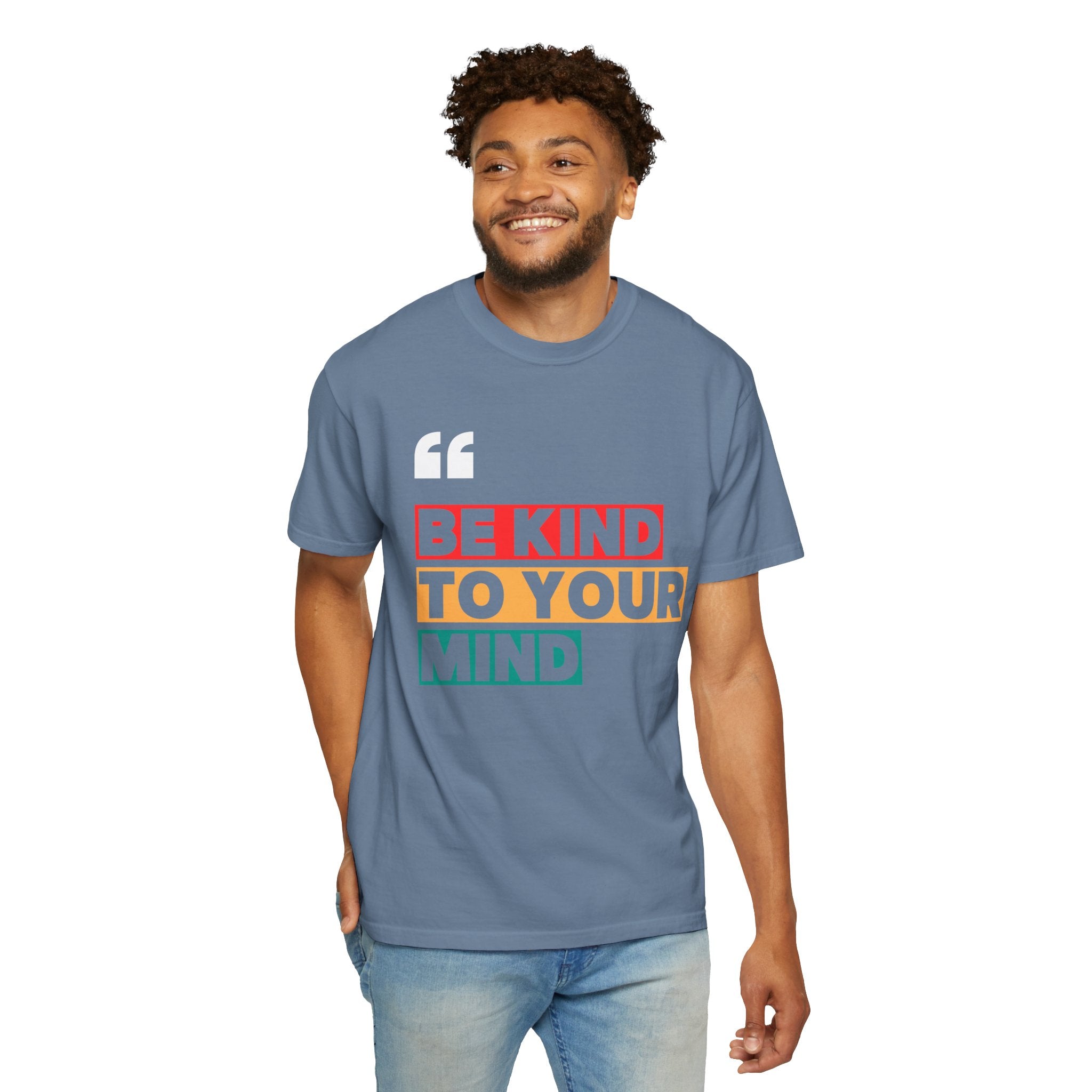 Be Kind to Your Mind, Graphic Design Unisex T-shirt, Casual Cotton Outwear, Gift for Him- Gift for Her, Stylish Tee, Cool Shirt, Trendy Apparel, Comfortable Top,