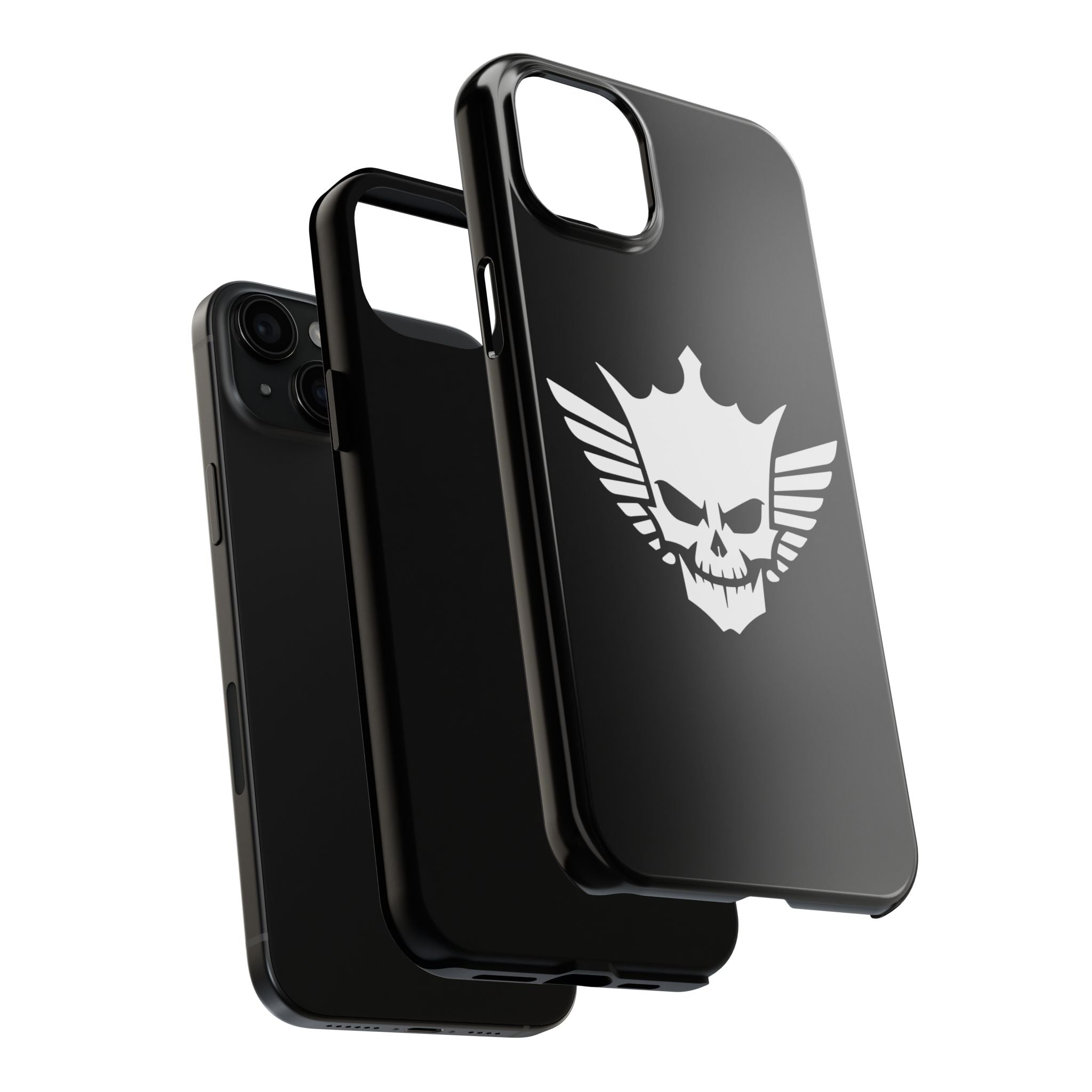 Cody Rhodes White Skull Design, iPhone and Samsung Case Cool Graphic Sports Fan Phone Case