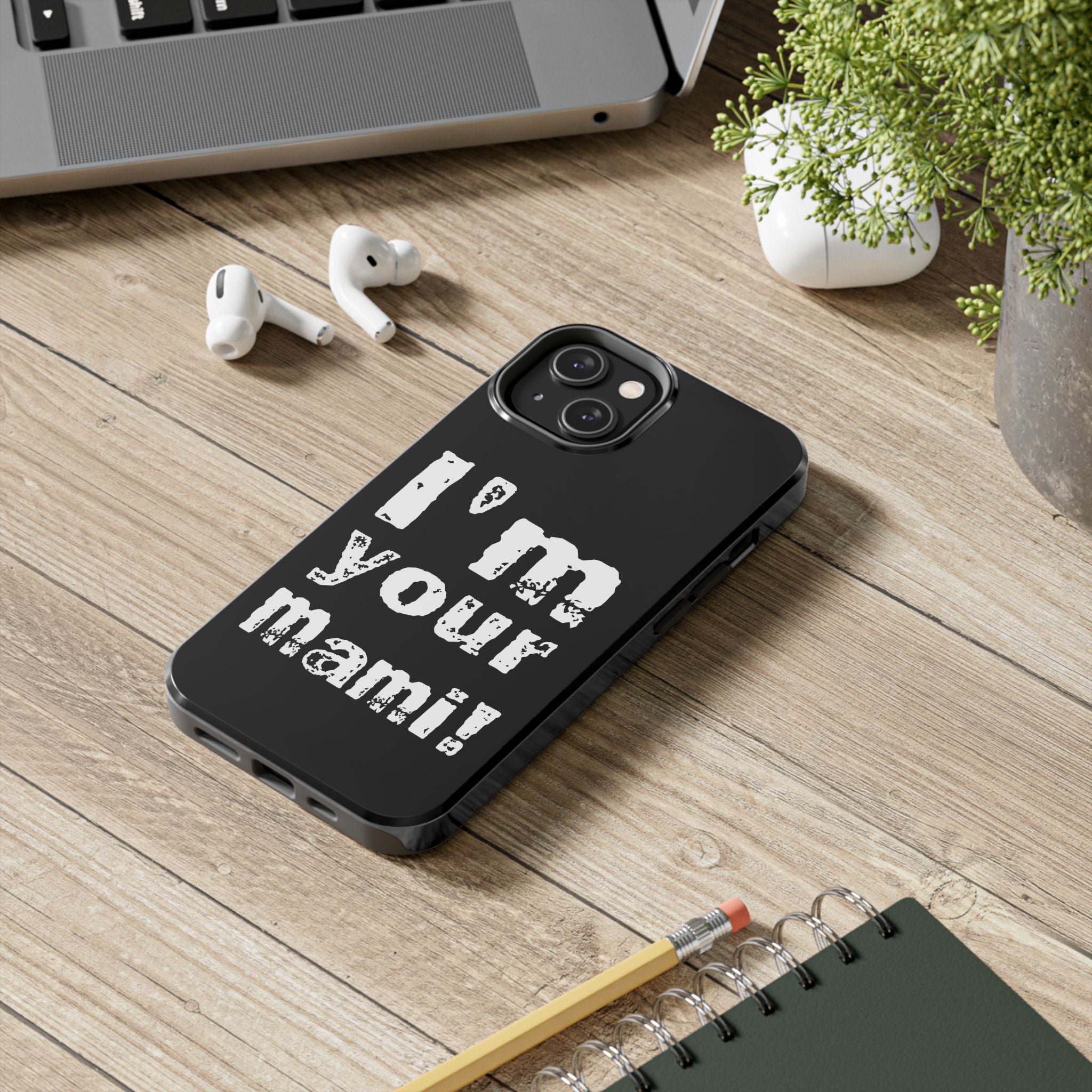 I'm Your Mami Rhea Ripley Design, iPhone and Samsung Case Cool Graphic Sports Fan Phone Case