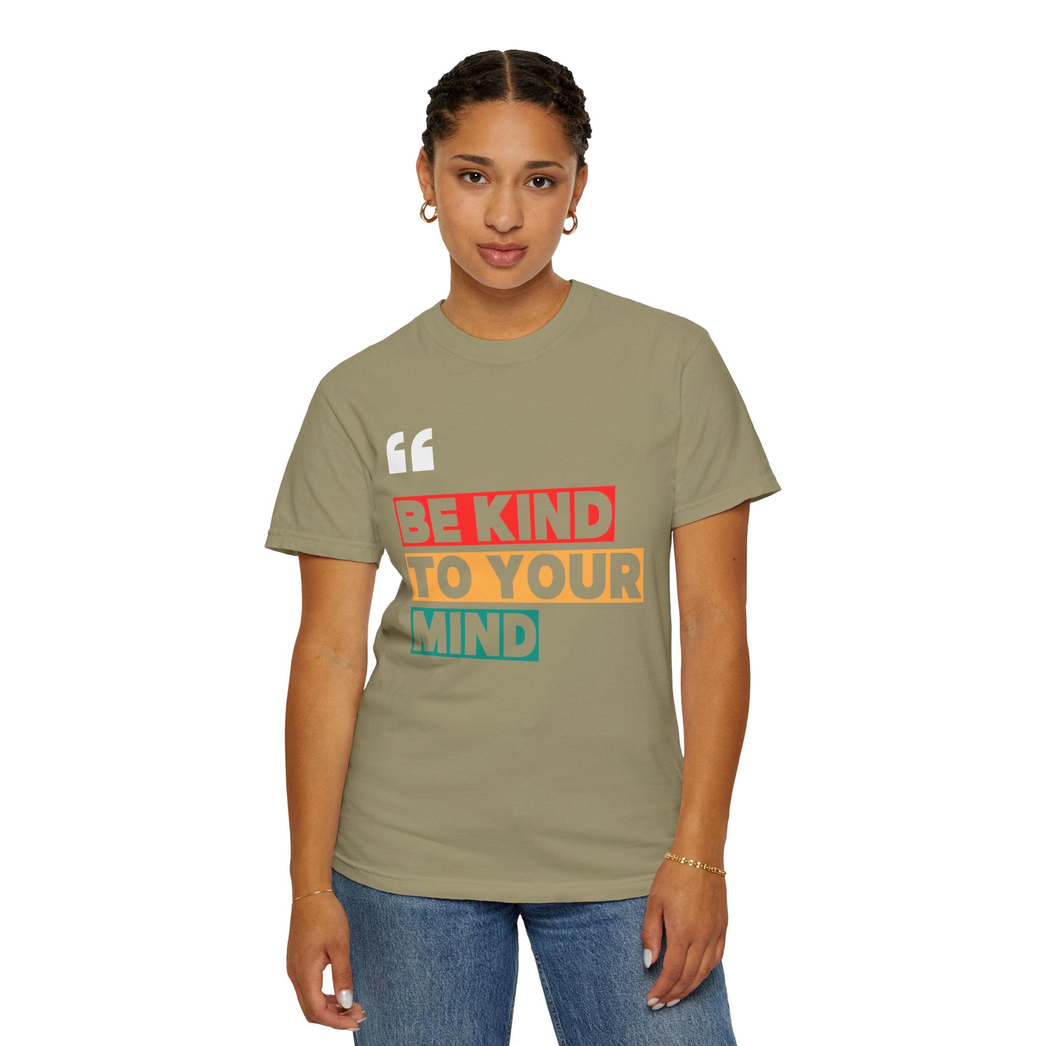 Be Kind to Your Mind, Graphic Design Unisex T-shirt, Casual Cotton Outwear, Gift for Him- Gift for Her, Stylish Tee, Cool Shirt, Trendy Apparel, Comfortable Top,