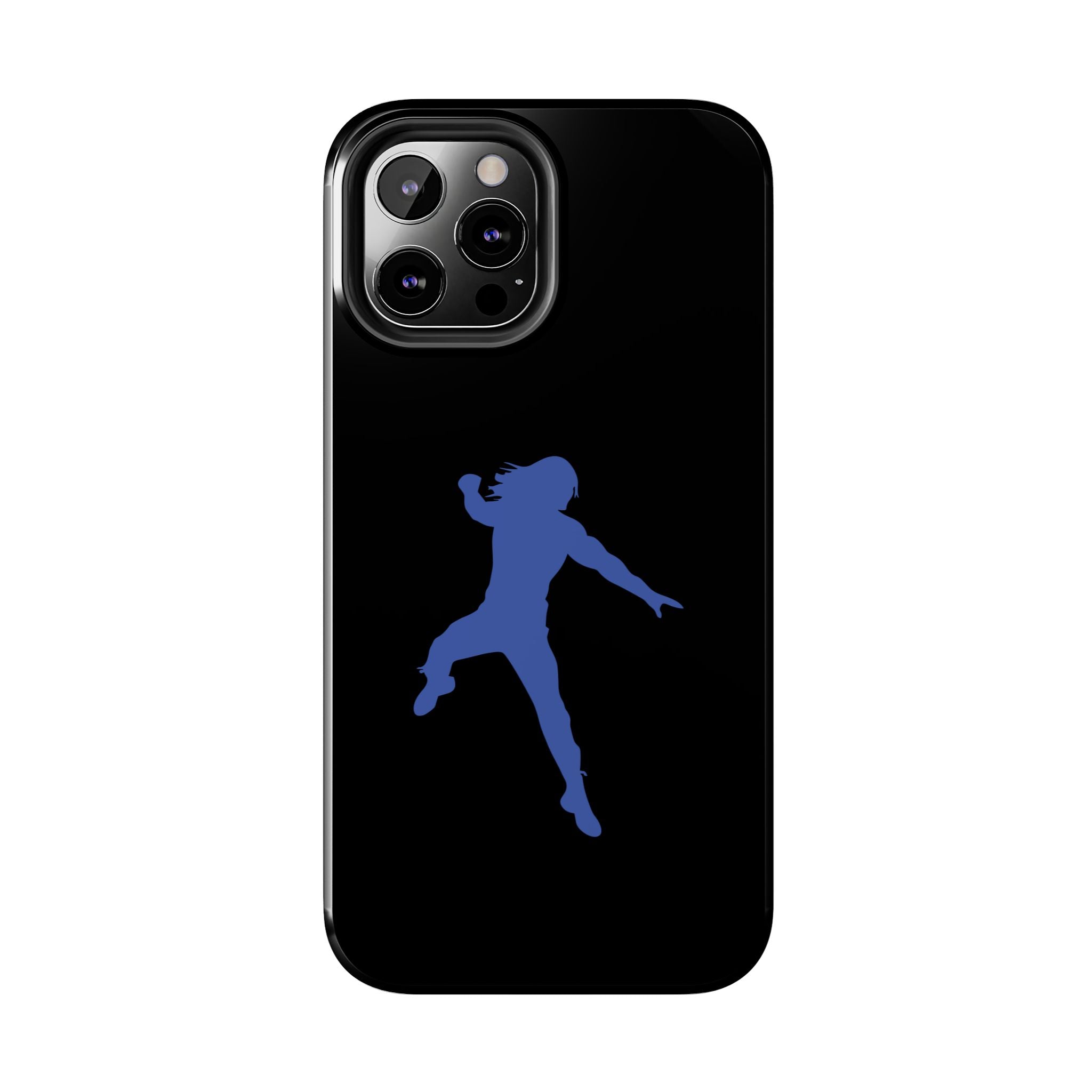 Roman Reigns Jump Blue Graphic Design, iPhone and Samsung Case Cool Graphic Sports Fan Phone Case