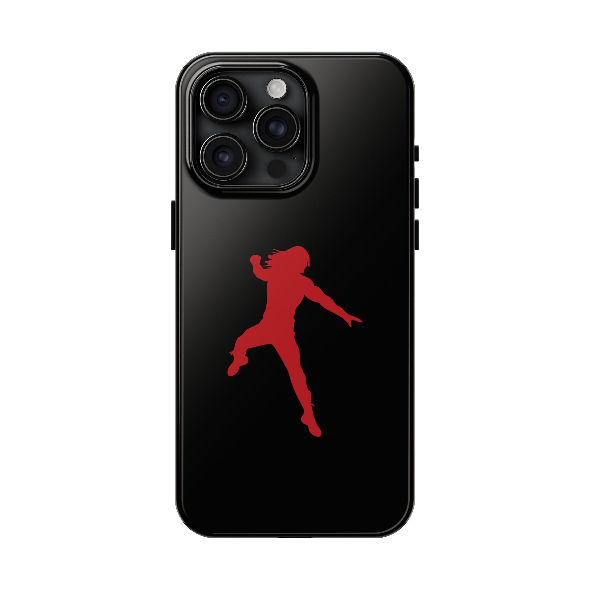 Roman Reigns Jump Red Graphic Design, iPhone and Samsung Case Cool Graphic Sports Fan Phone Case