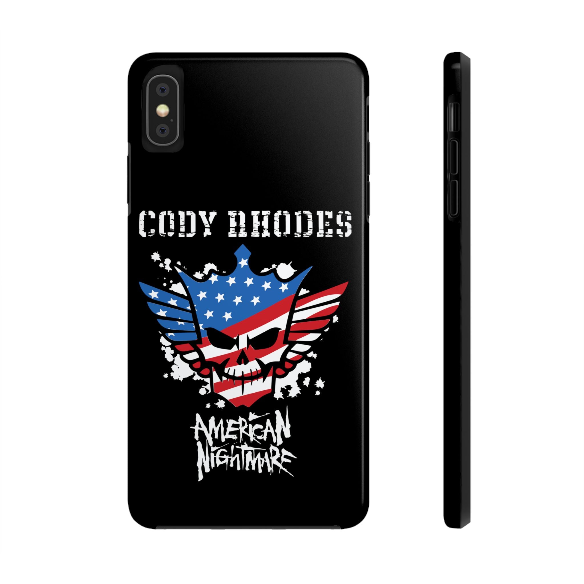 Cody Rhodes, American Nightmare, iPhone and Samsung Case Cool Graphic Sports Fan Phone Case