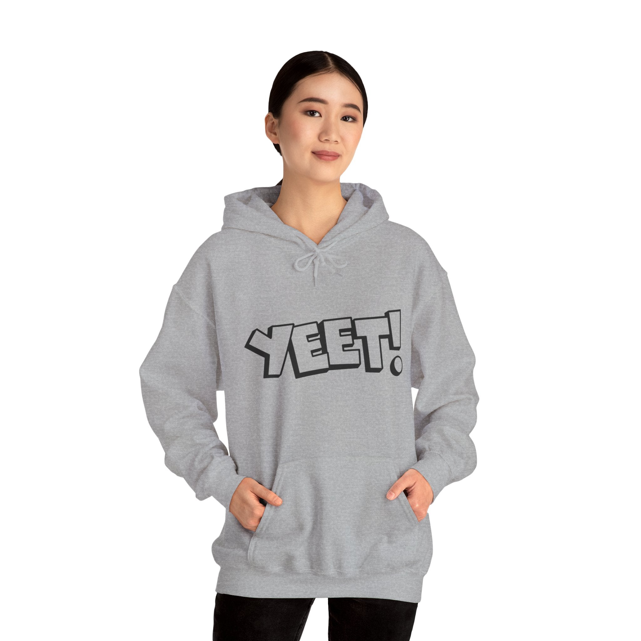 Yeet Graphic Hoodies, Gift for Her - Gift for Him, Sports Fan Wrestling Unisex Hooded Sweatshirt, Casual Outwear