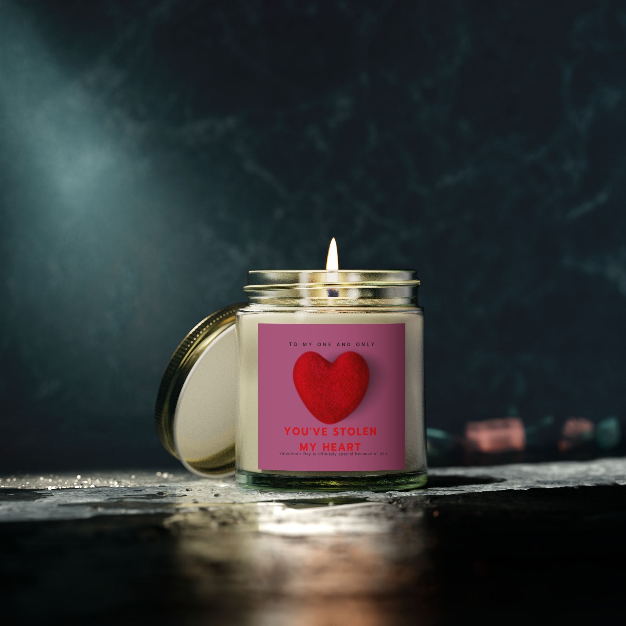 One and Only, Valentine's Day Candle, Scented Candles, Luxury Candles Gifts for Women, Stress Relief Luxury Aromatherapy Candles, Romantic Candle Valentines Day Gifts for Her