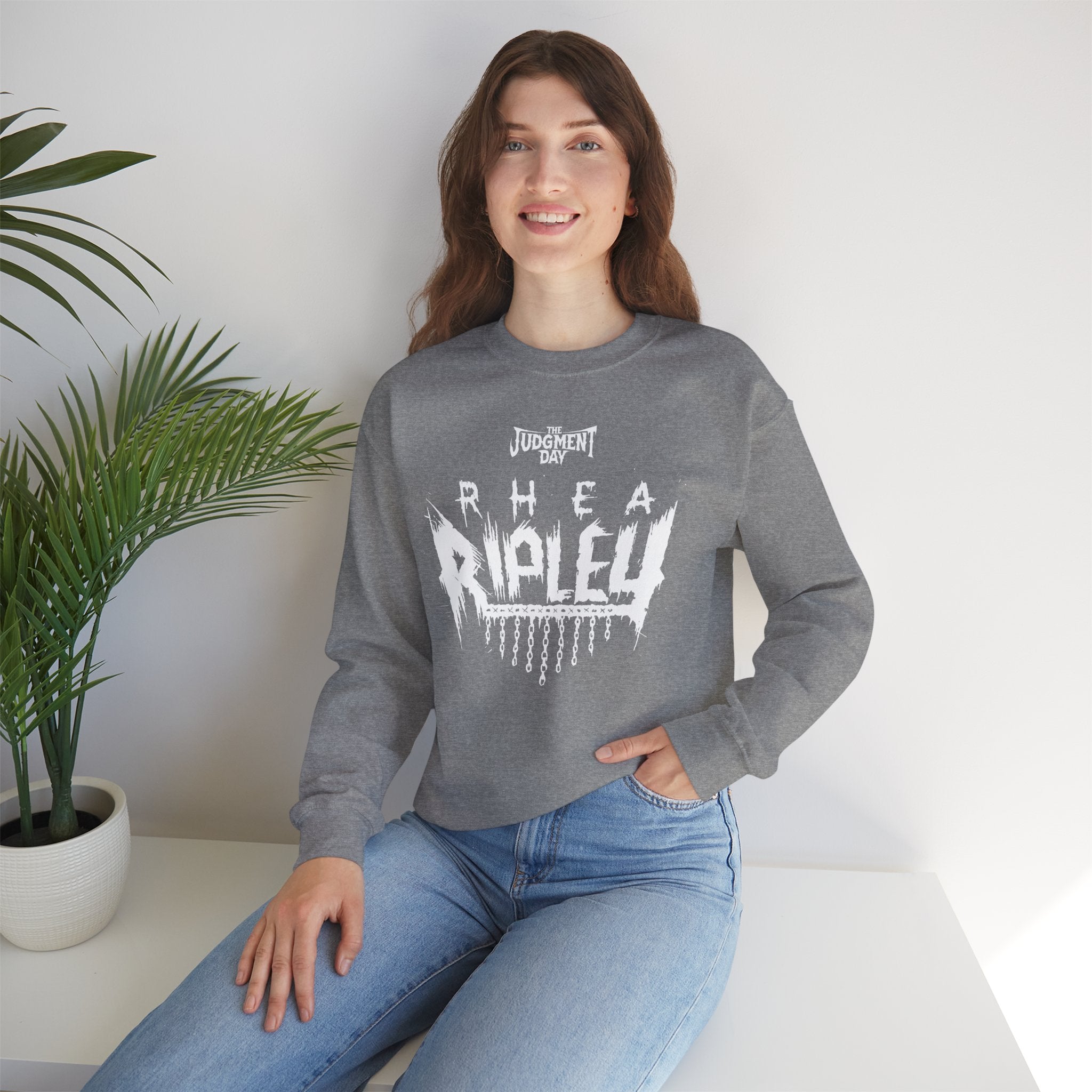 Judgement Day, Rhea Ripley Fans Sweatshirt, Wrestling Fan Unisex Sweatshirt - Gift for Him or Her, Casual Outwear, Heavy Blend Crewneck Sweatshirt