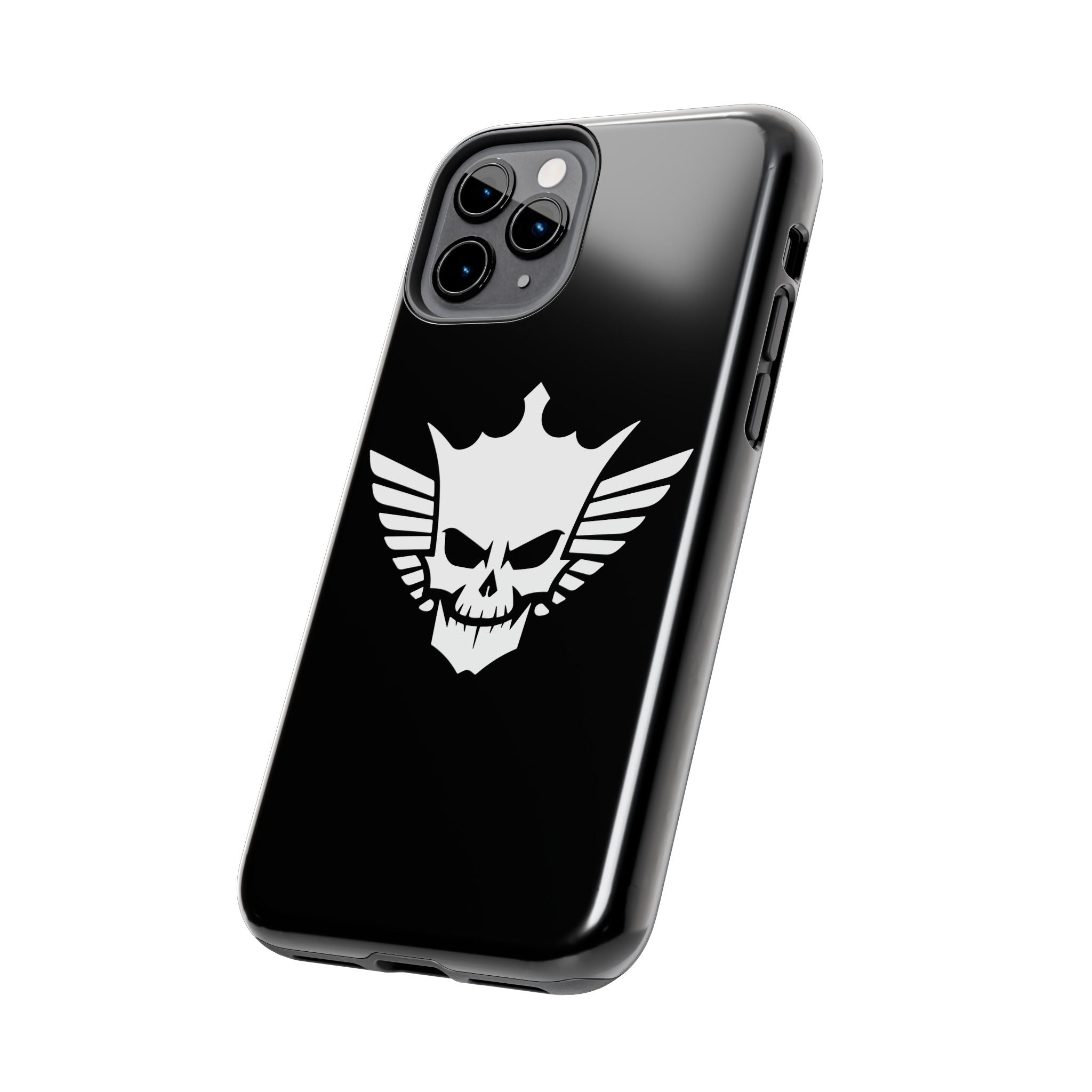 Cody Rhodes White Skull Design, iPhone and Samsung Case Cool Graphic Sports Fan Phone Case