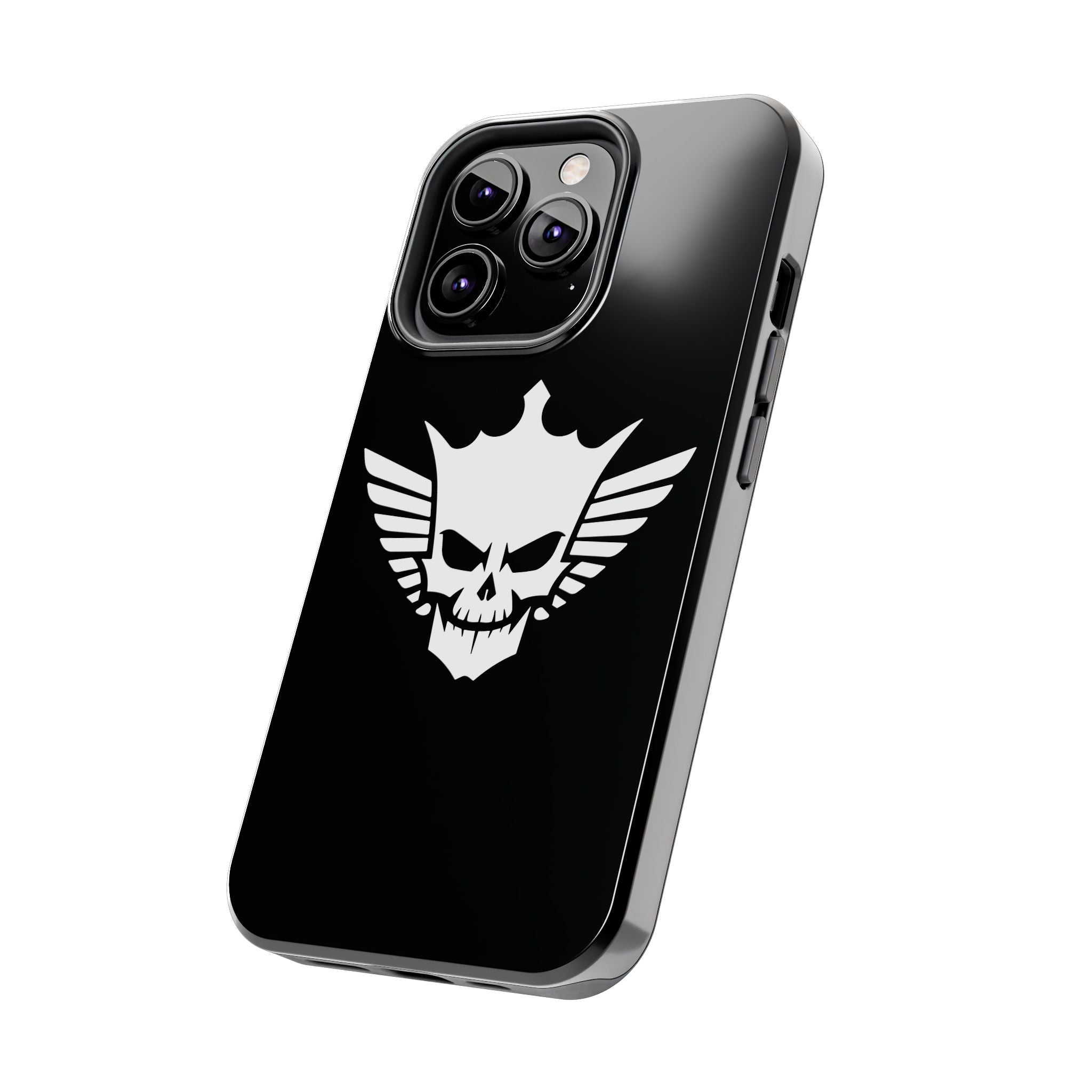 Cody Rhodes White Skull Design, iPhone and Samsung Case Cool Graphic Sports Fan Phone Case