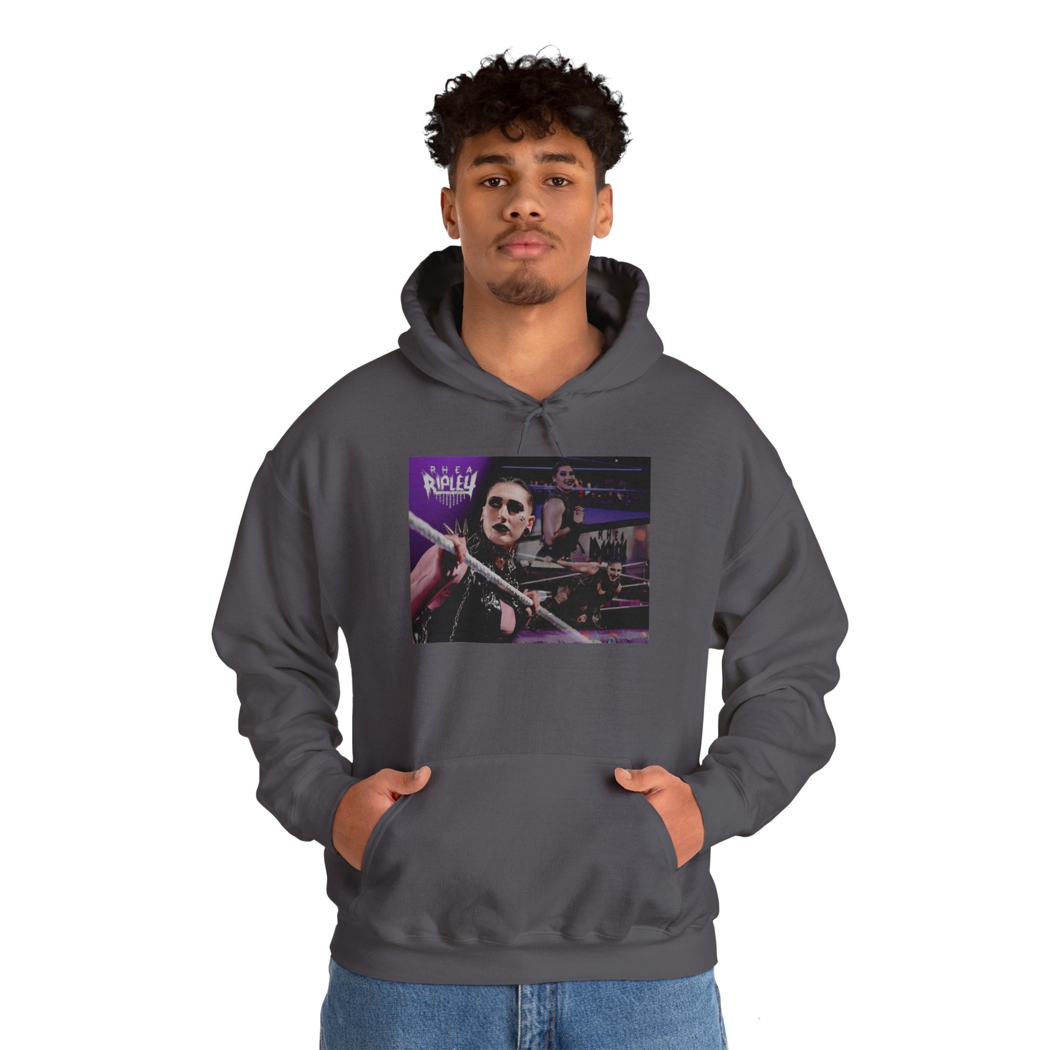 Rhea Ripley Graphic Design Hoodies, Gift for Her - Gift for Him, Sports Fan Wrestling Unisex Hooded Sweatshirt, Casual Outwear