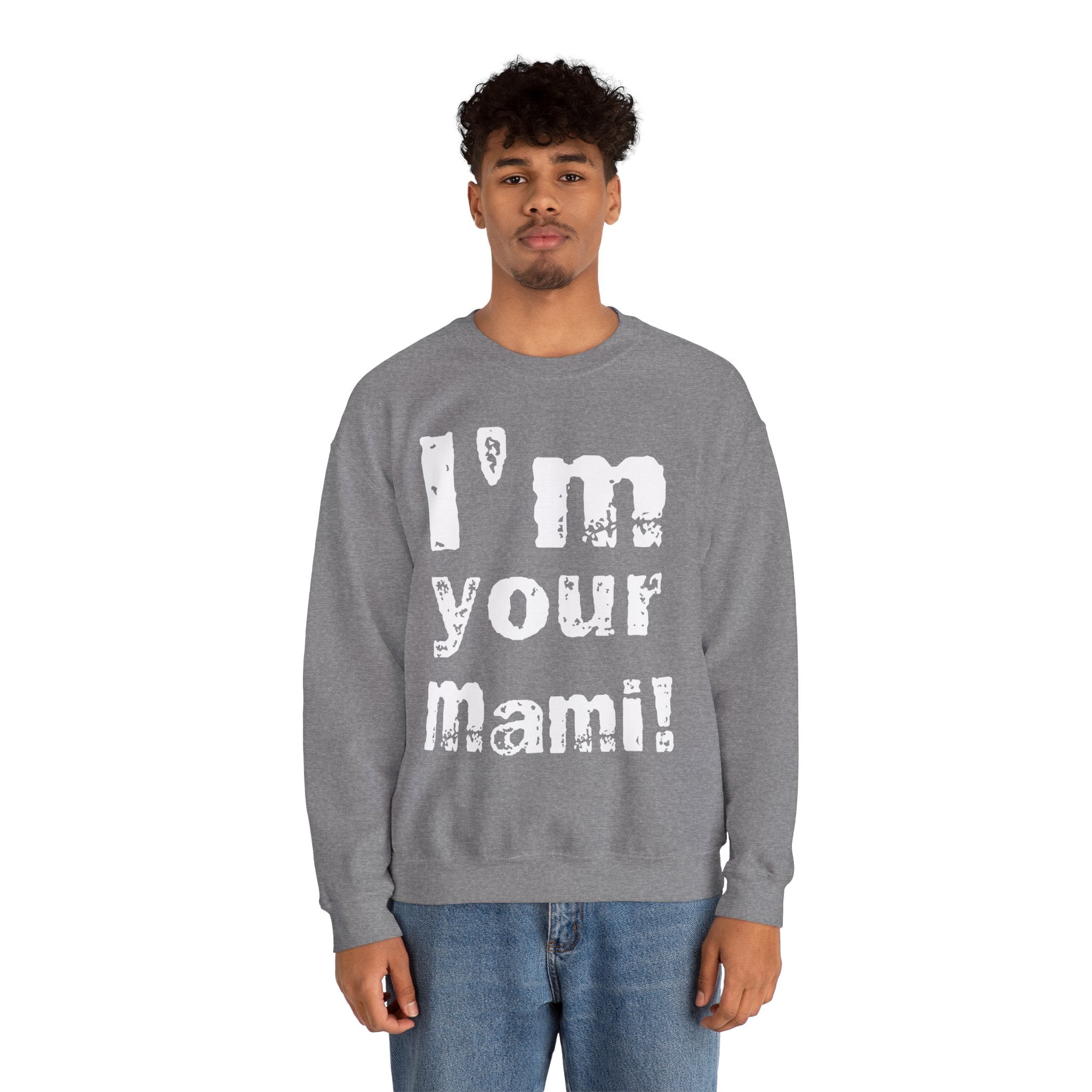 I'm Your Mami, Rhea Ripley Fans Sweatshirt, Best of Rhea Design, Wrestling Fan Unisex Sweatshirt - Gift for Him or Her, Casual Outwear, Heavy Blend Crewneck Sweatshirt