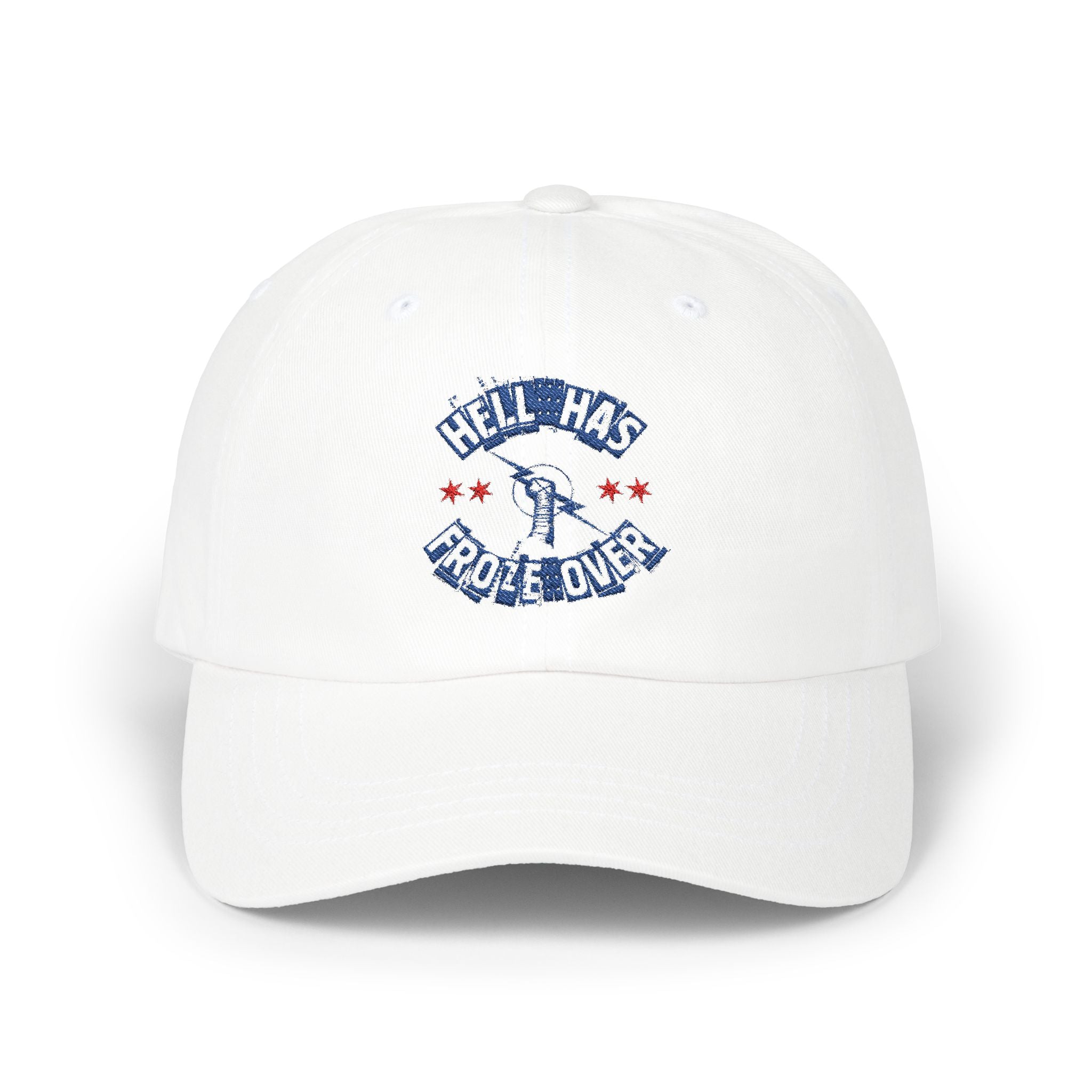 " Hell Has Froze Over " Sports Fan, Wrestling Dad Cap for Her and Him - Unisex Classic