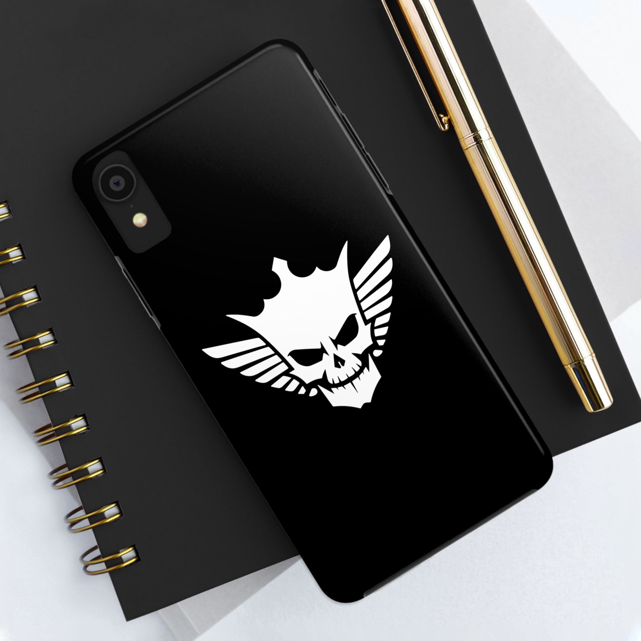 Cody Rhodes White Skull Design, iPhone and Samsung Case Cool Graphic Sports Fan Phone Case