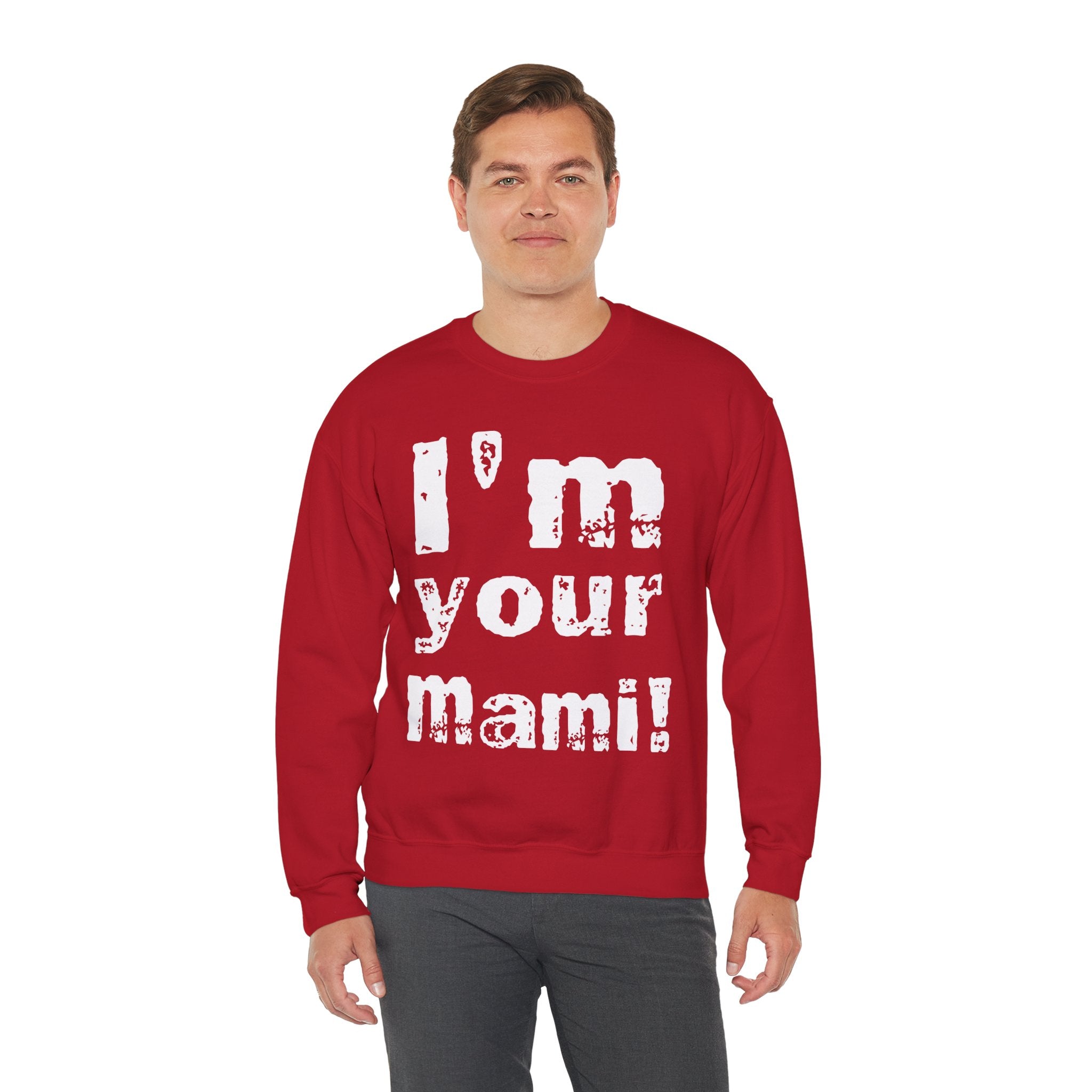 I'm Your Mami, Rhea Ripley Fans Sweatshirt, Best of Rhea Design, Wrestling Fan Unisex Sweatshirt - Gift for Him or Her, Casual Outwear, Heavy Blend Crewneck Sweatshirt