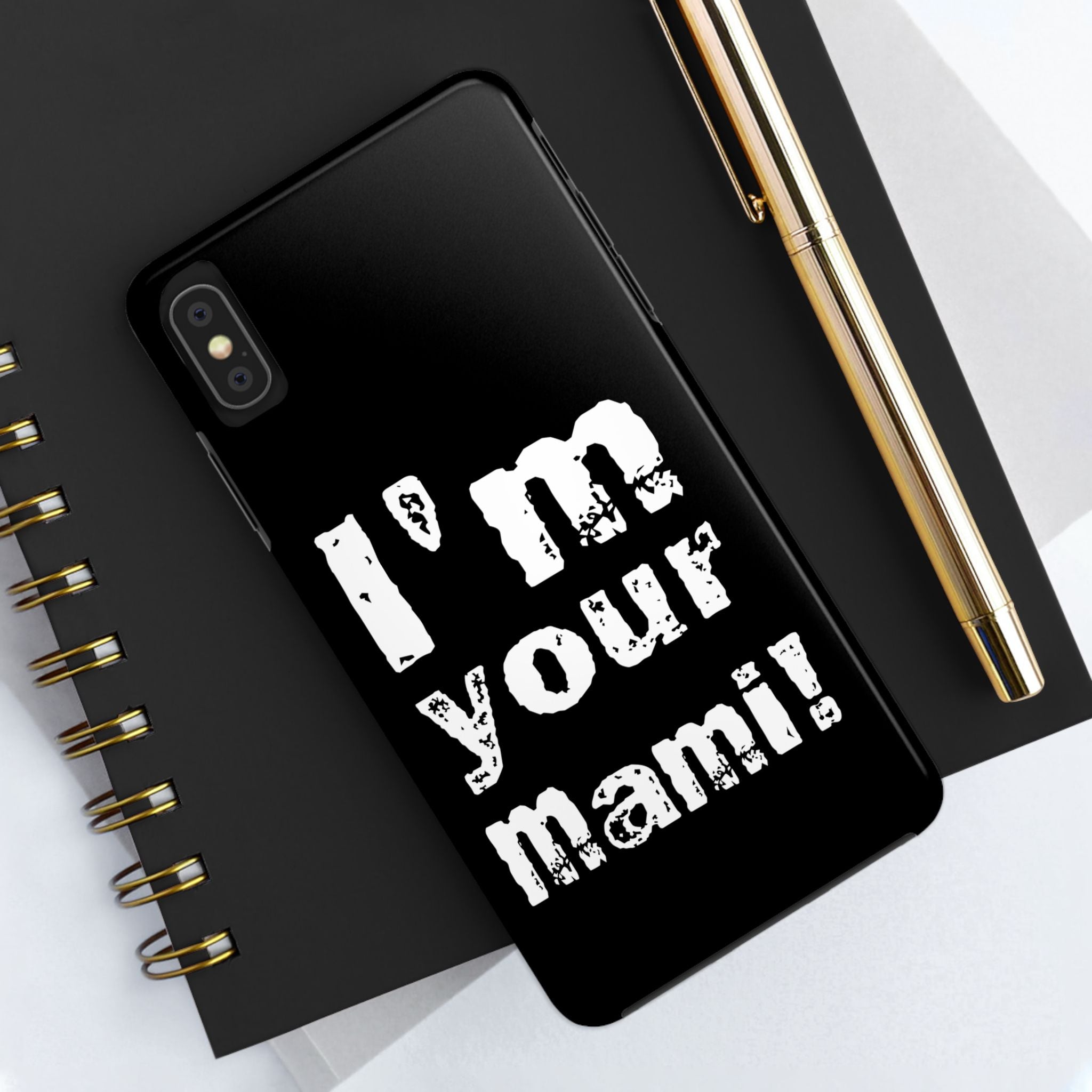 I'm Your Mami Rhea Ripley Design, iPhone and Samsung Case Cool Graphic Sports Fan Phone Case