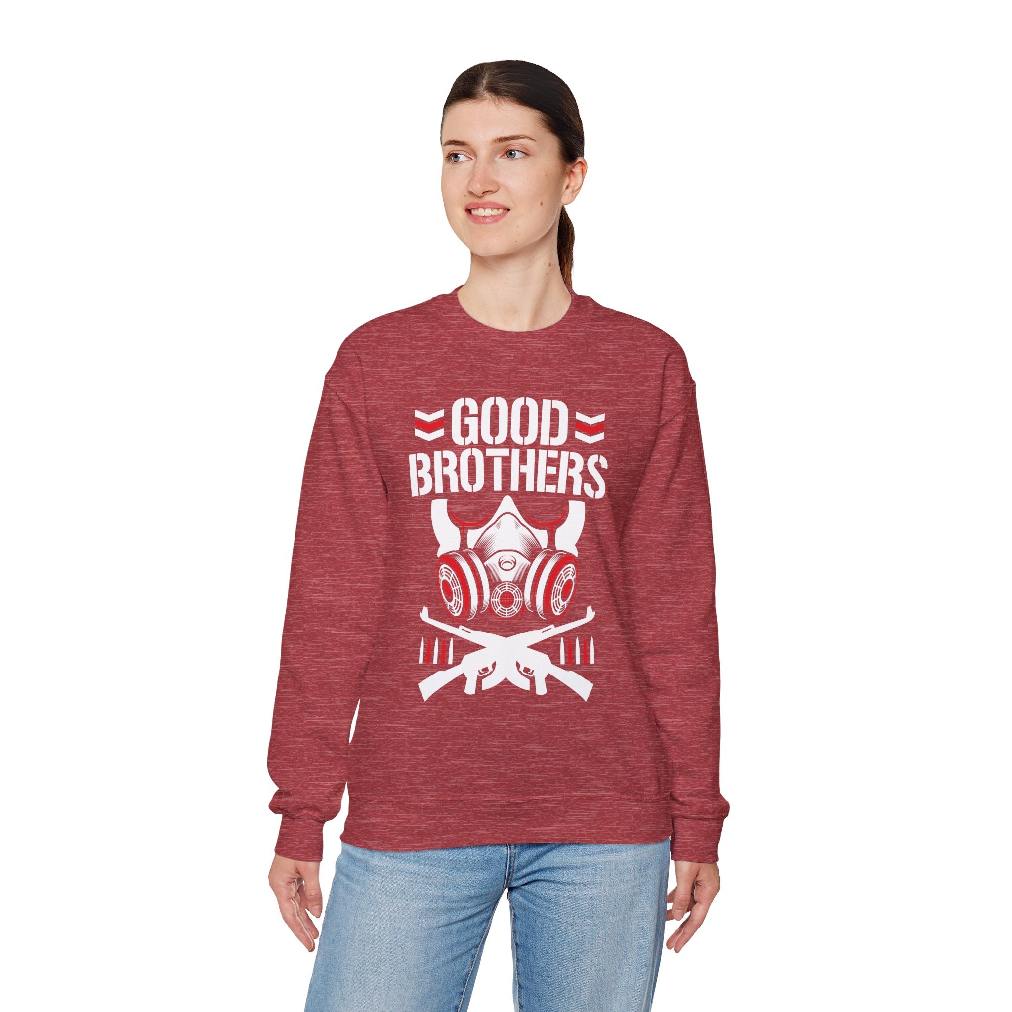 Good Brothers Sweatshirt  Design, Sports Sweatshirt, Wrestling  Fan Unisex Sweatshirt - Gift for Him or Her, Casual Outwear, Heavy Blend Crewneck Sweatshirt