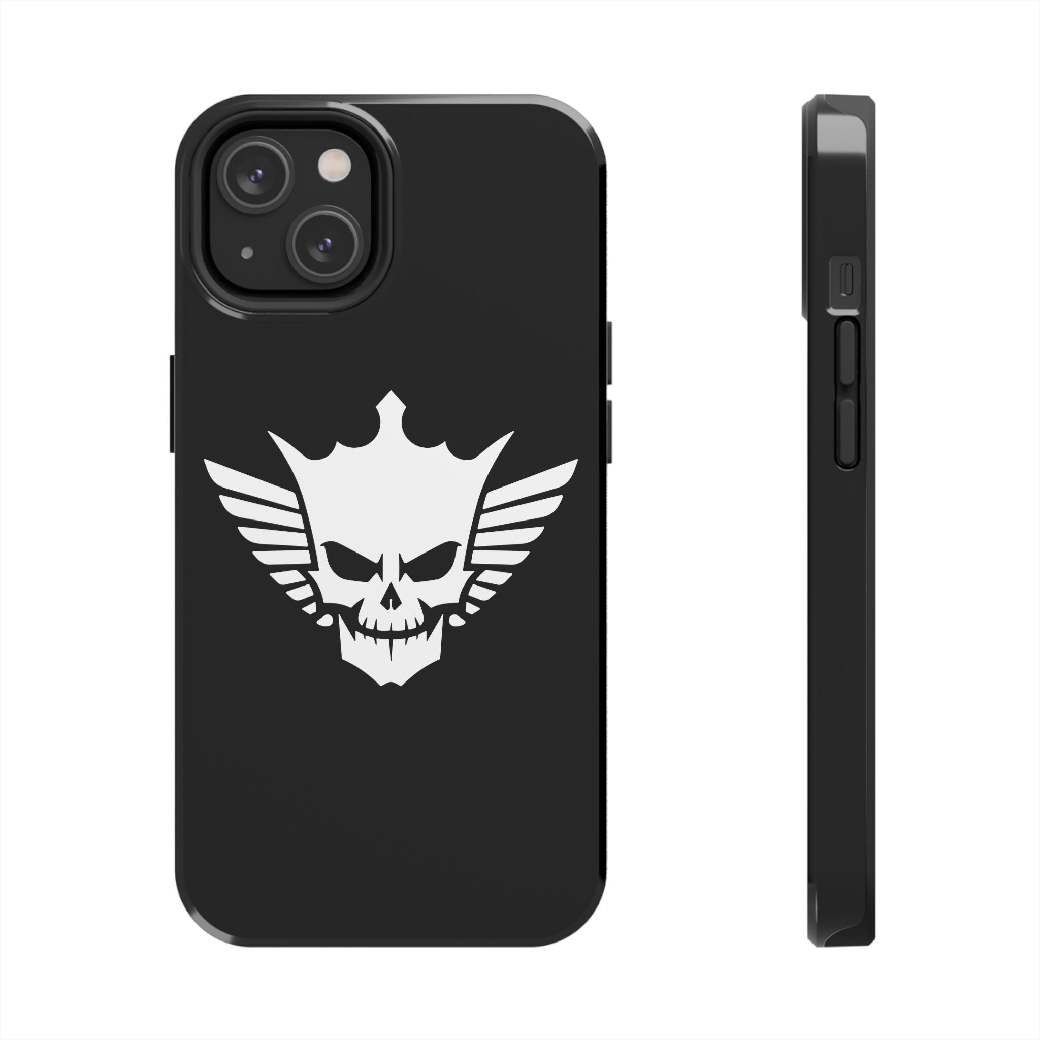 Cody Rhodes White Skull Design, iPhone and Samsung Case Cool Graphic Sports Fan Phone Case