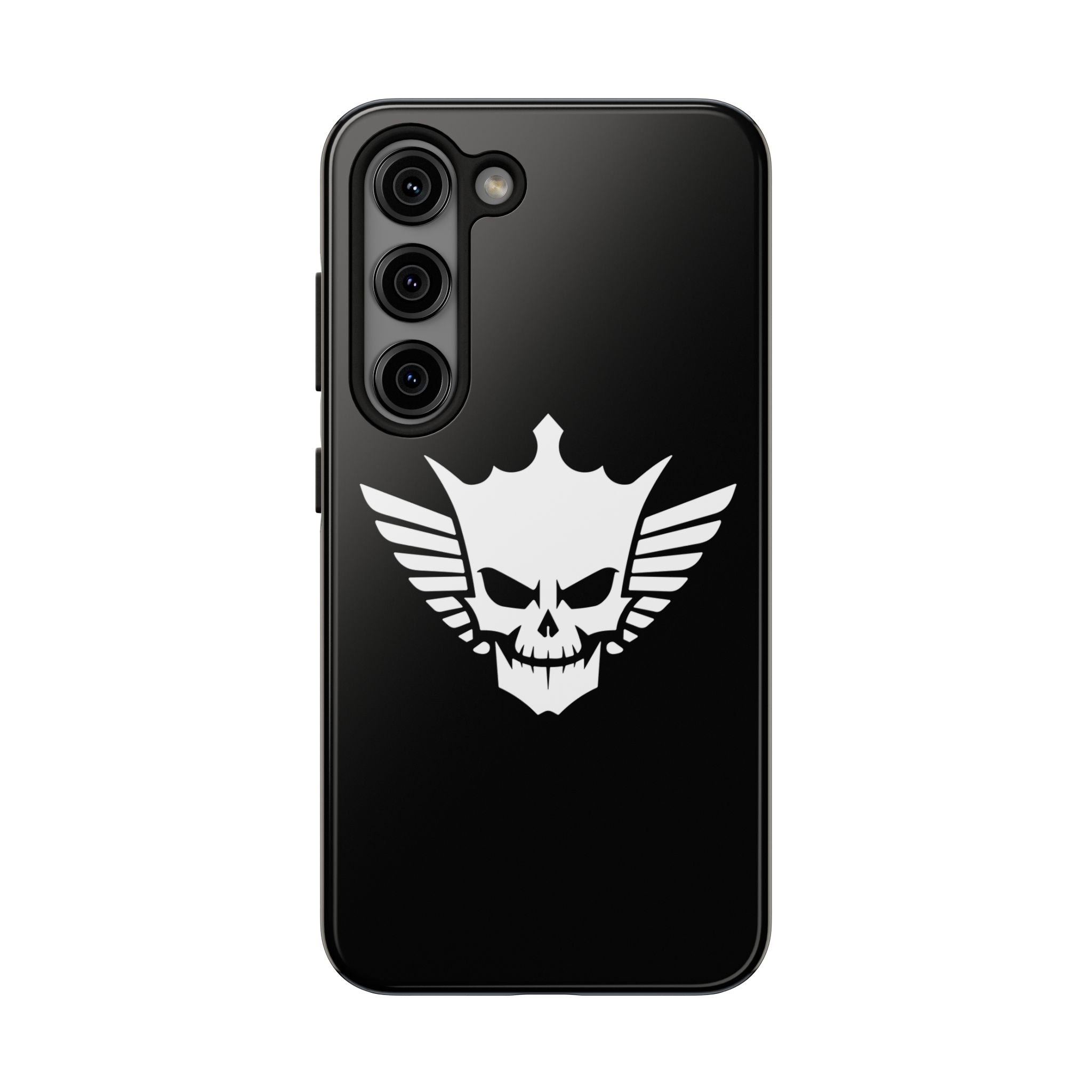 Cody Rhodes White Skull Design, iPhone and Samsung Case Cool Graphic Sports Fan Phone Case