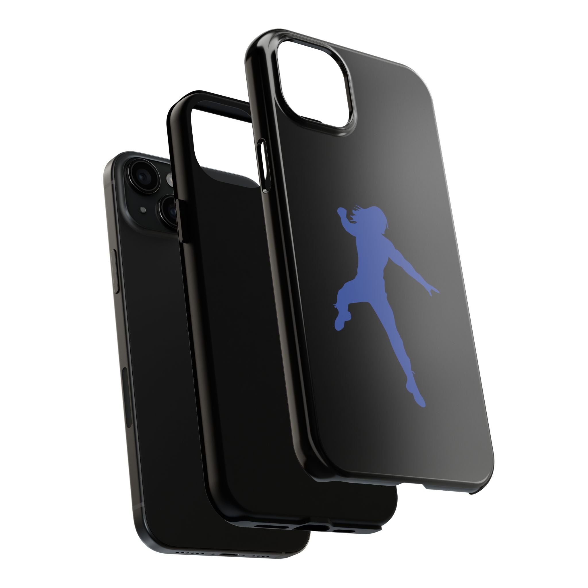 Roman Reigns Jump Blue Graphic Design, iPhone and Samsung Case Cool Graphic Sports Fan Phone Case