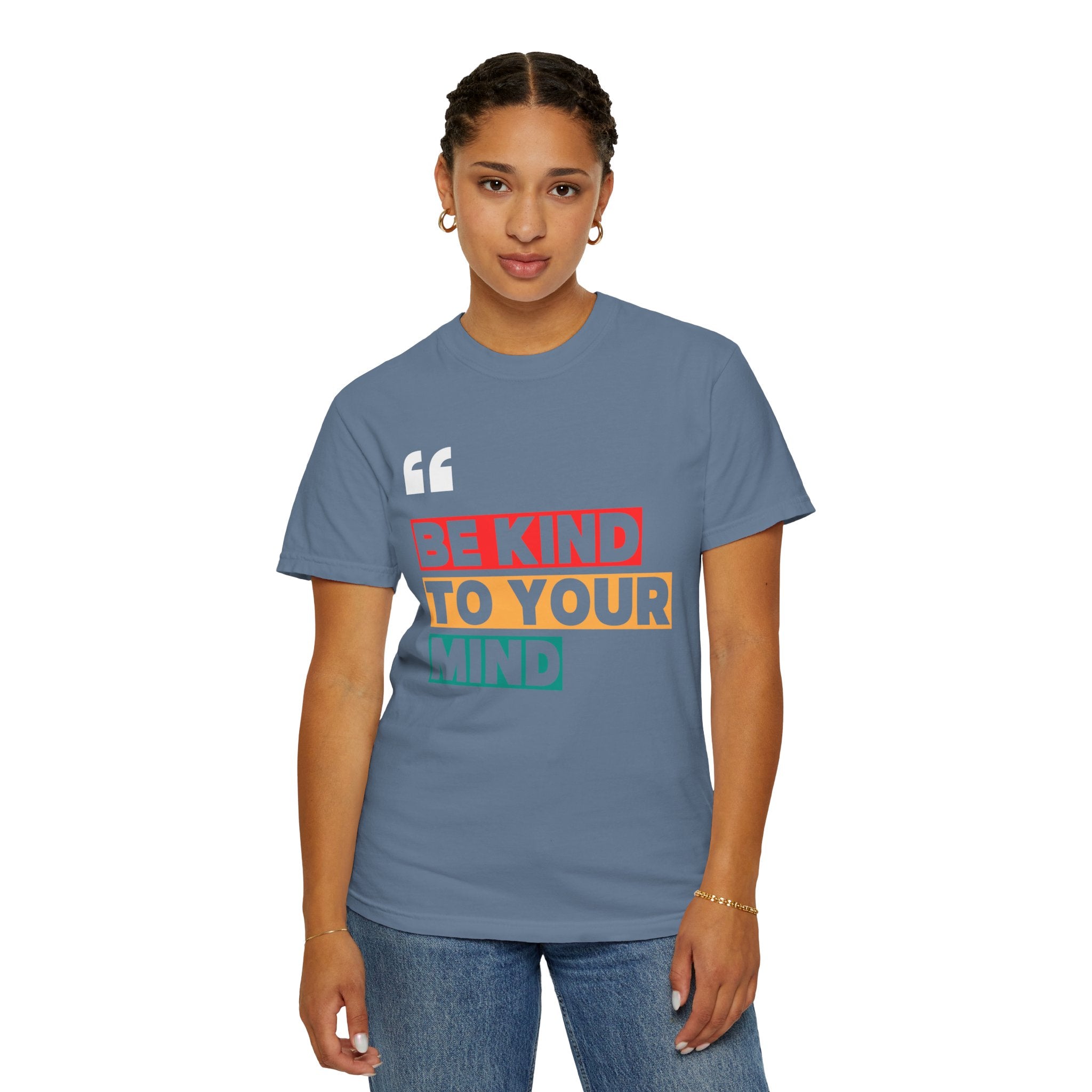 Be Kind to Your Mind, Graphic Design Unisex T-shirt, Casual Cotton Outwear, Gift for Him- Gift for Her, Stylish Tee, Cool Shirt, Trendy Apparel, Comfortable Top,