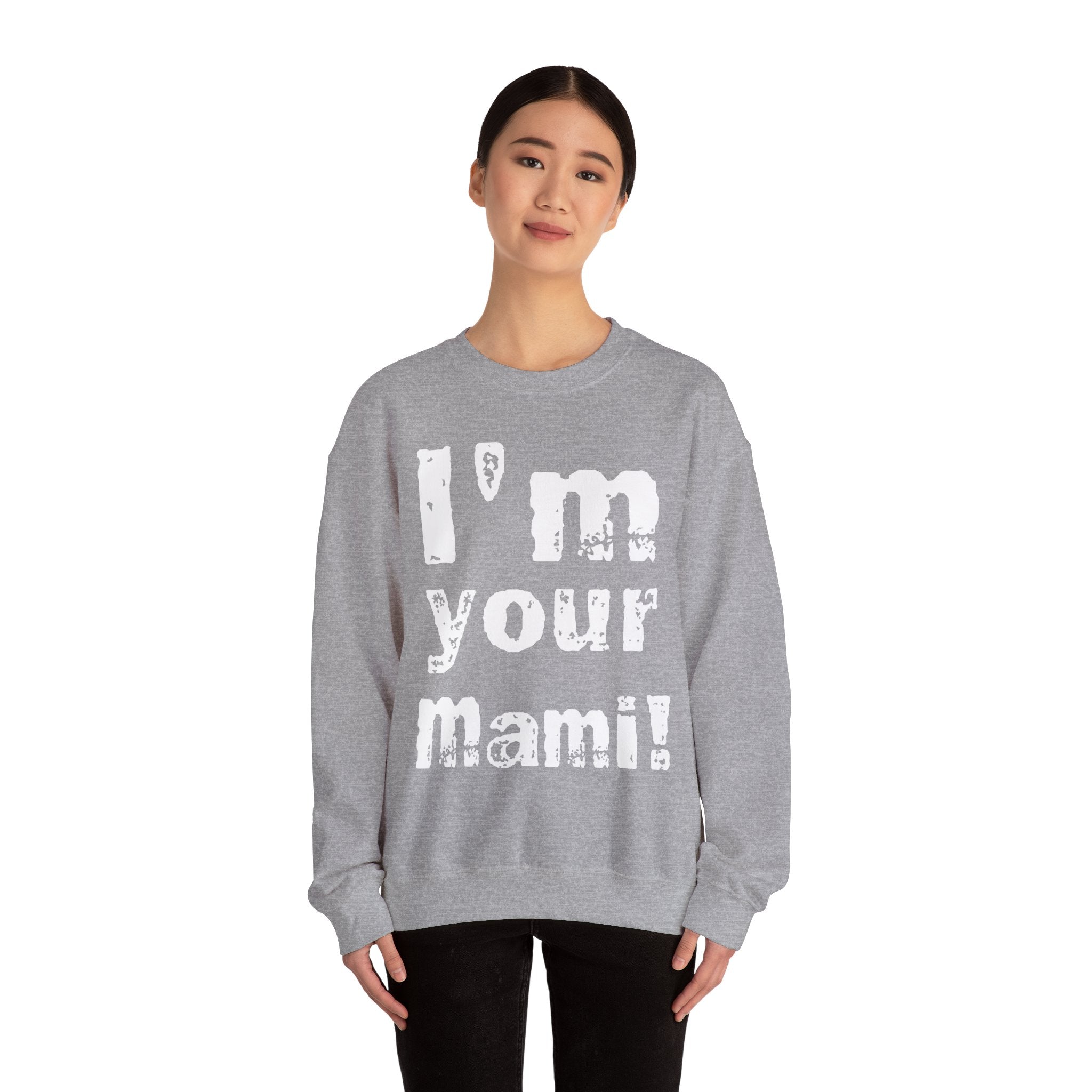 I'm Your Mami, Rhea Ripley Fans Sweatshirt, Best of Rhea Design, Wrestling Fan Unisex Sweatshirt - Gift for Him or Her, Casual Outwear, Heavy Blend Crewneck Sweatshirt