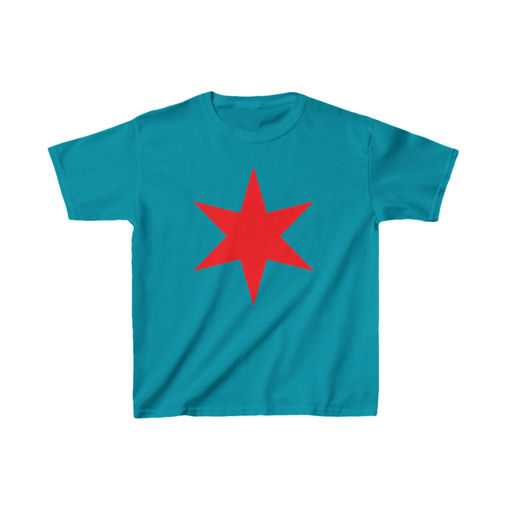 Chicago Star Shirt, Unisex Kids Shirt, Sports Fan T-Shirt, Best Gift for Kids,  Cotton Shirt for Kids, Graphic Kids Shirt