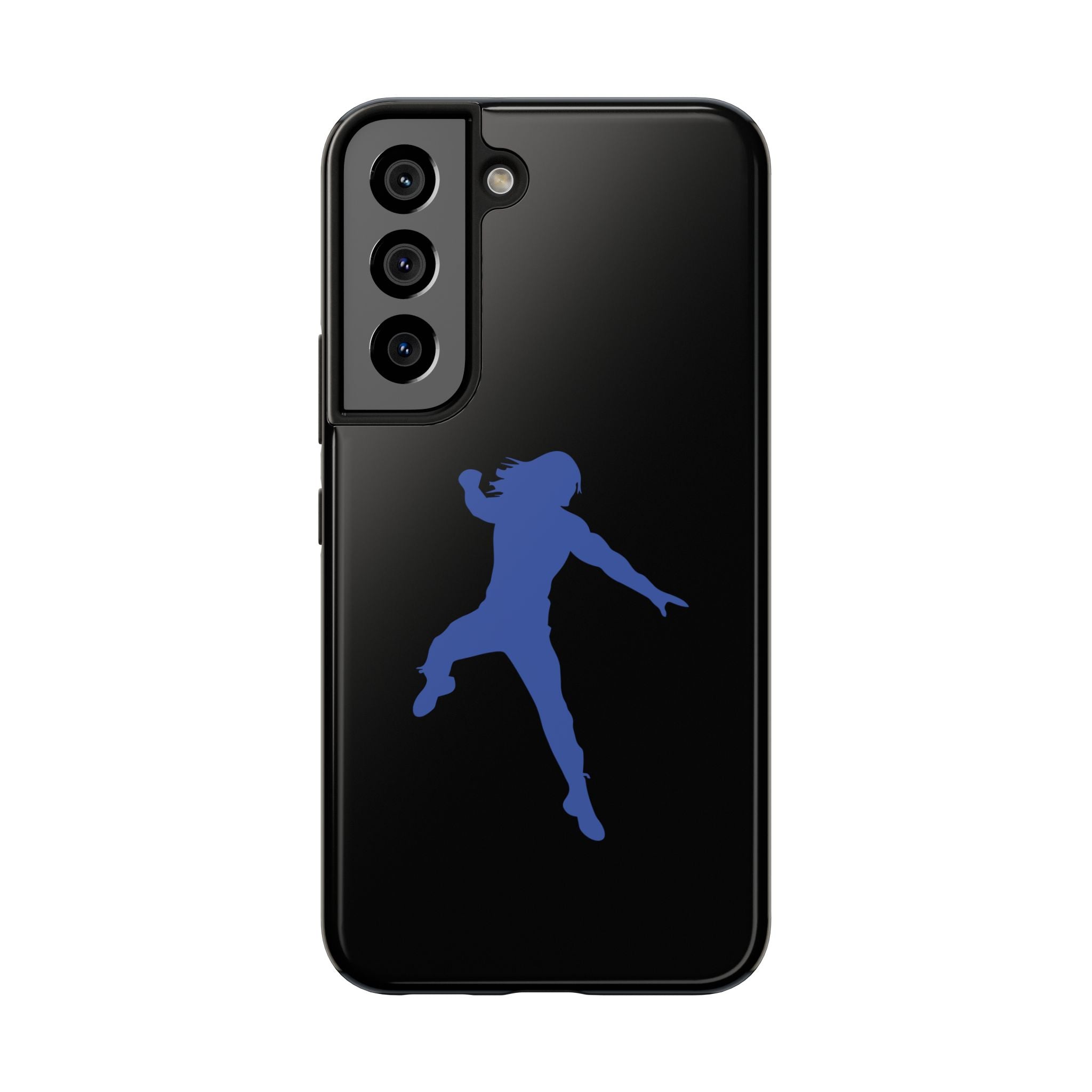 Roman Reigns Jump Blue Graphic Design, iPhone and Samsung Case Cool Graphic Sports Fan Phone Case