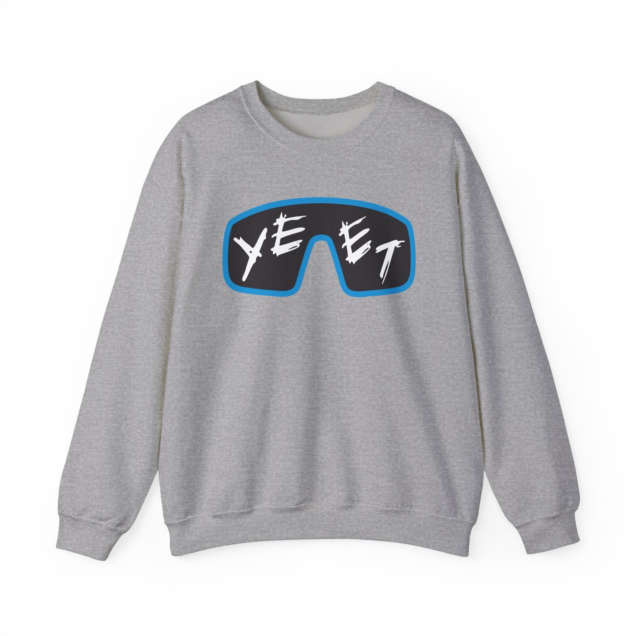 Yeet Glasses Sweatshirt, Wrestling Fan Unisex Sweatshirt - Gift for Him or Her, Casual Outwear, Heavy Blend Crewneck Sweatshirt