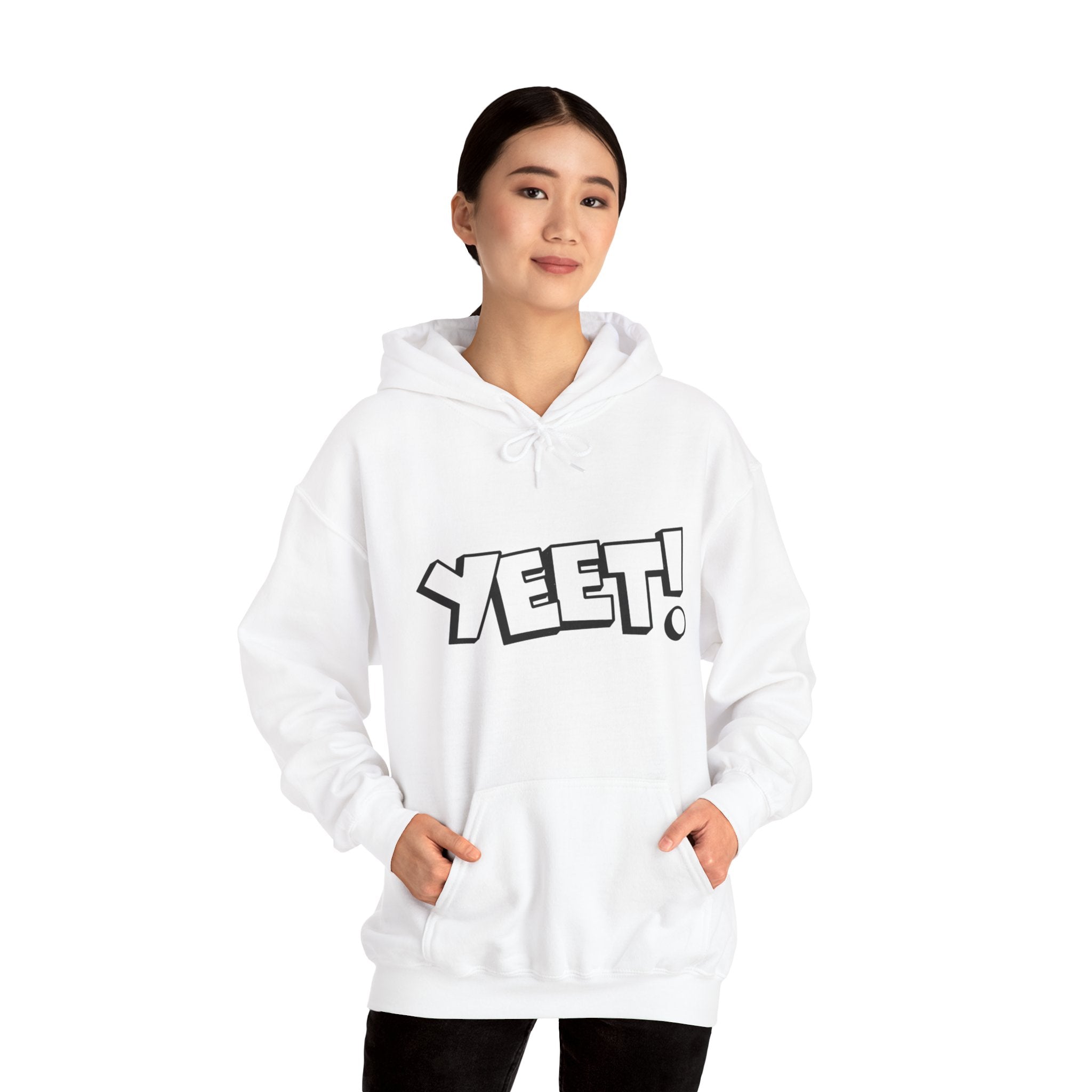 Yeet Graphic Hoodies, Gift for Her - Gift for Him, Sports Fan Wrestling Unisex Hooded Sweatshirt, Casual Outwear