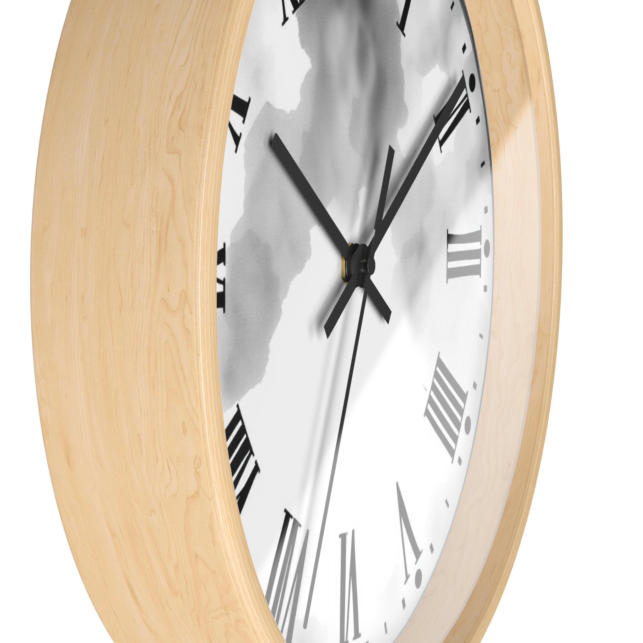 Classic Black and White Design Elegant Wall Clock, Home Decor, Wall Art