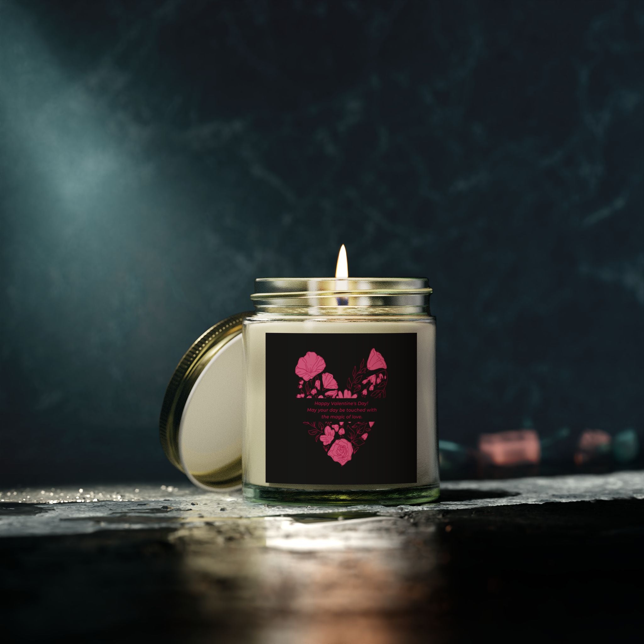 Touch of Magic, Valentine's Day Candle, Scented Candles, Luxury Candles Gifts for Women, Stress Relief Luxury Aromatherapy Candles, Romantic Candle Valentines Day Gifts for Her