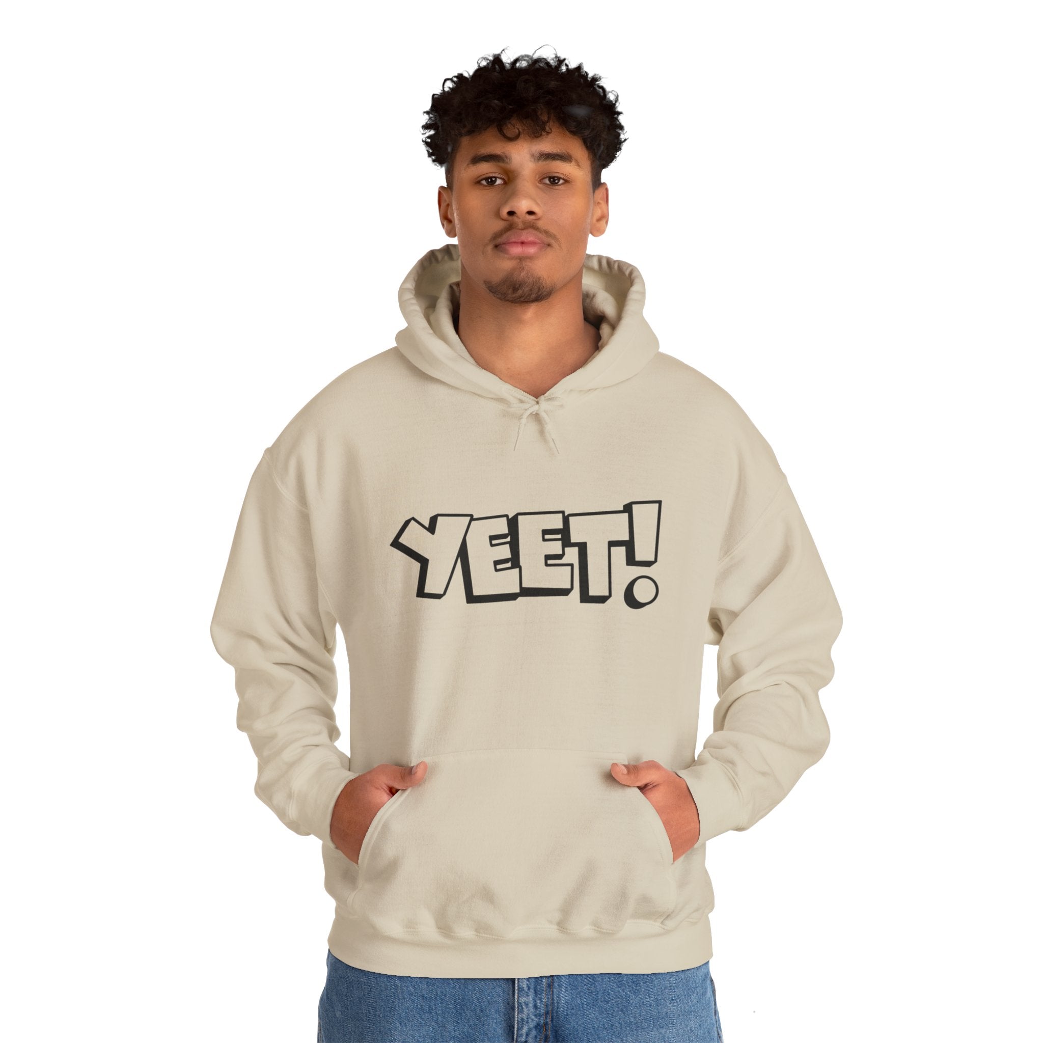 Yeet Graphic Hoodies, Gift for Her - Gift for Him, Sports Fan Wrestling Unisex Hooded Sweatshirt, Casual Outwear