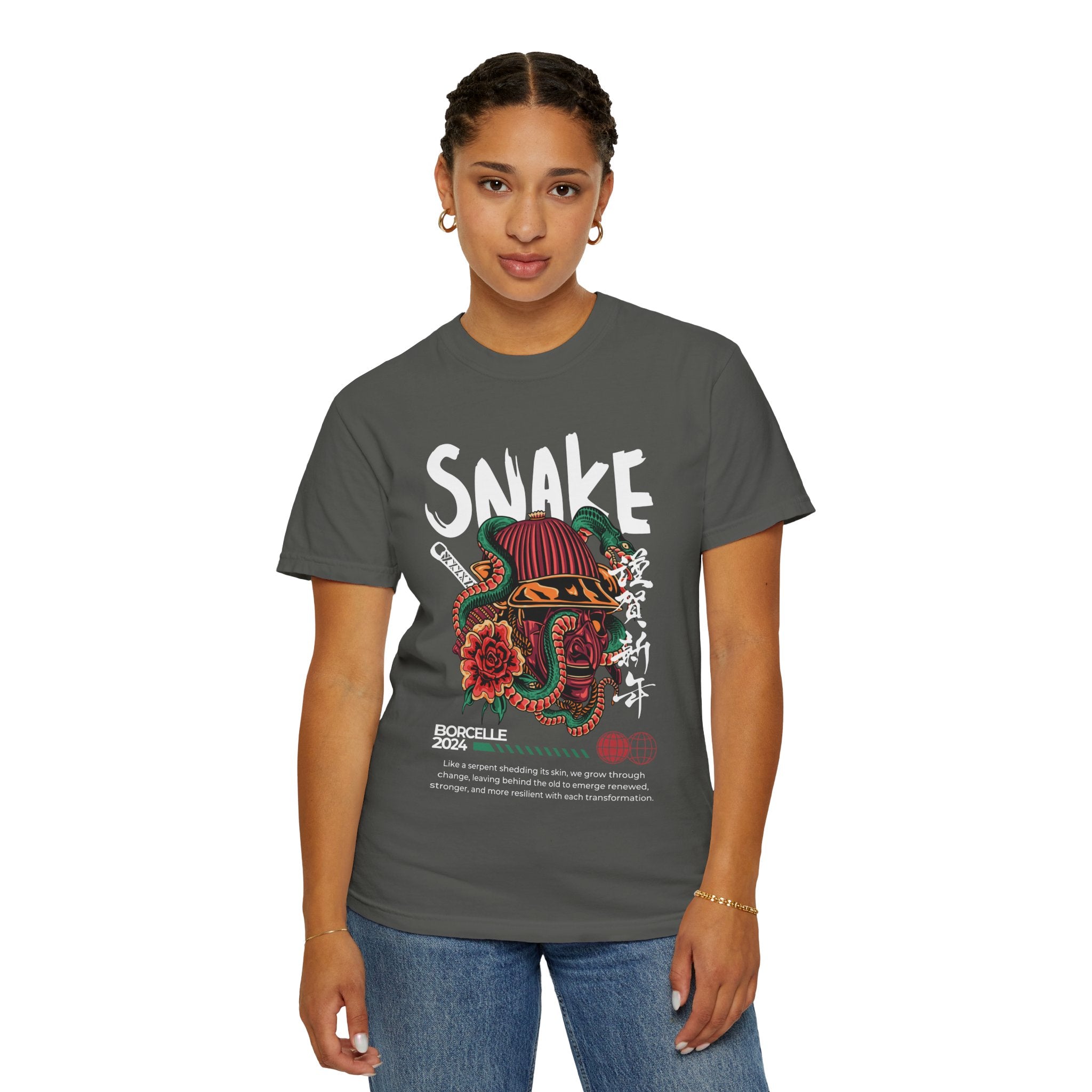 Snake, Graphic Design Unisex T-shirt, Casual Cotton Outwear, Gift for Him- Gift for Her, Stylish Tee, Cool Shirt, Trendy Apparel, Comfortable Top,