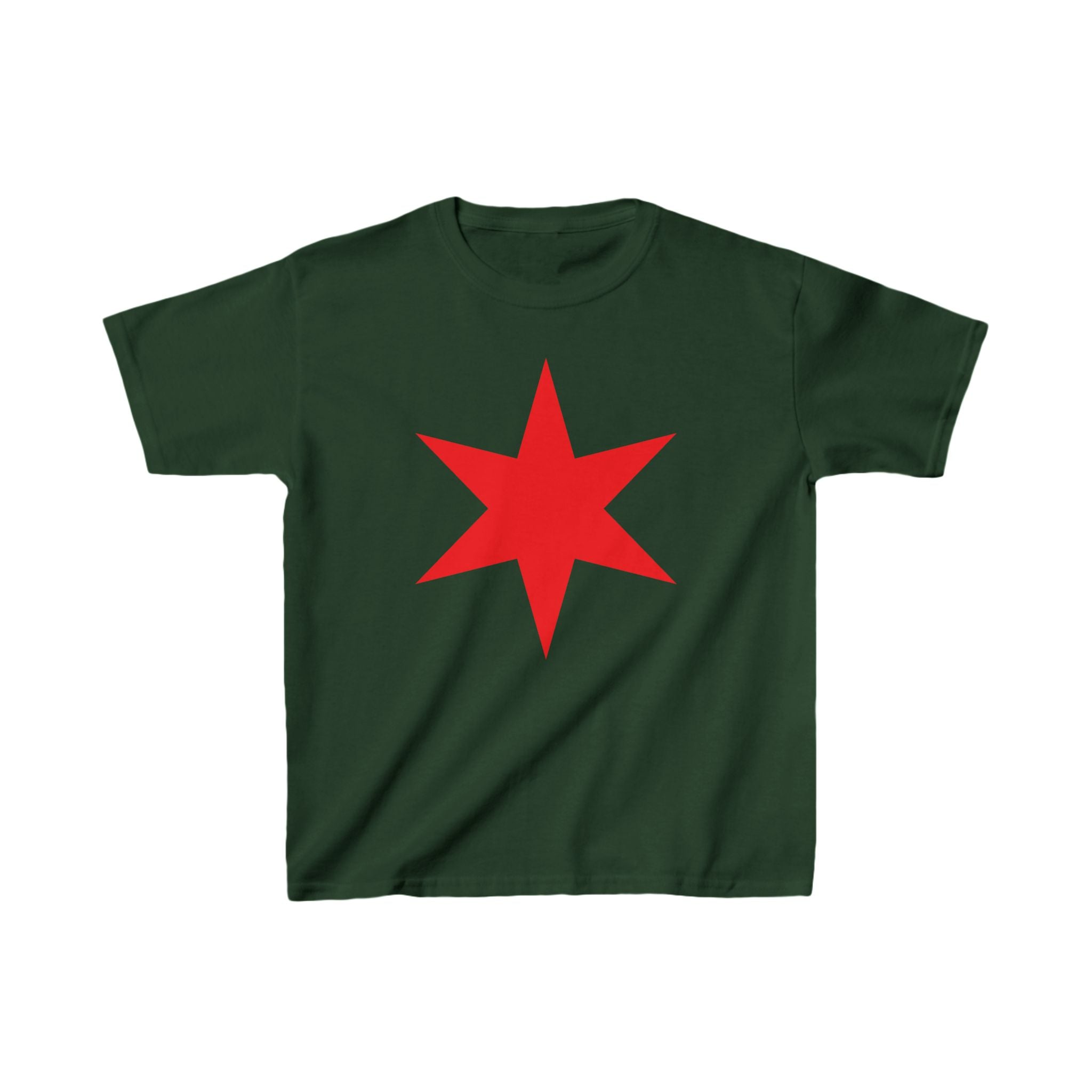 Chicago Star Shirt, Unisex Kids Shirt, Sports Fan T-Shirt, Best Gift for Kids,  Cotton Shirt for Kids, Graphic Kids Shirt