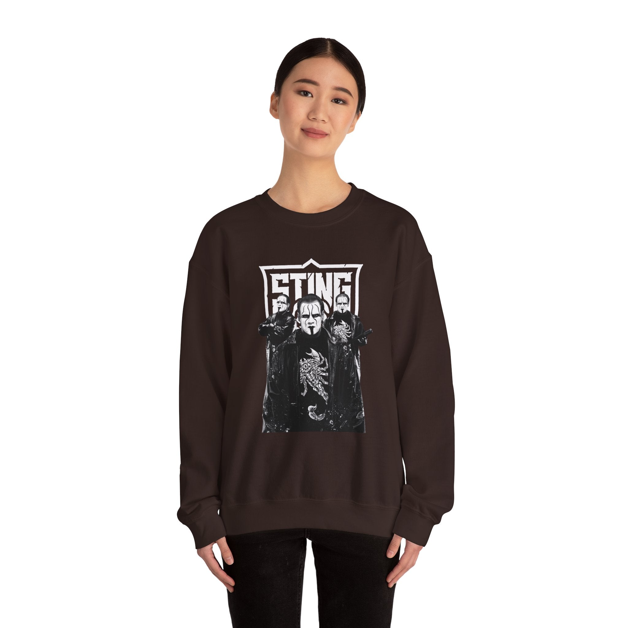 Sting Sweatshirt  Design, Sports Sweatshirt, Wrestling Fan Unisex Sweatshirt - Gift for Him or Her, Casual Outwear, Heavy Blend Crewneck Sweatshirt