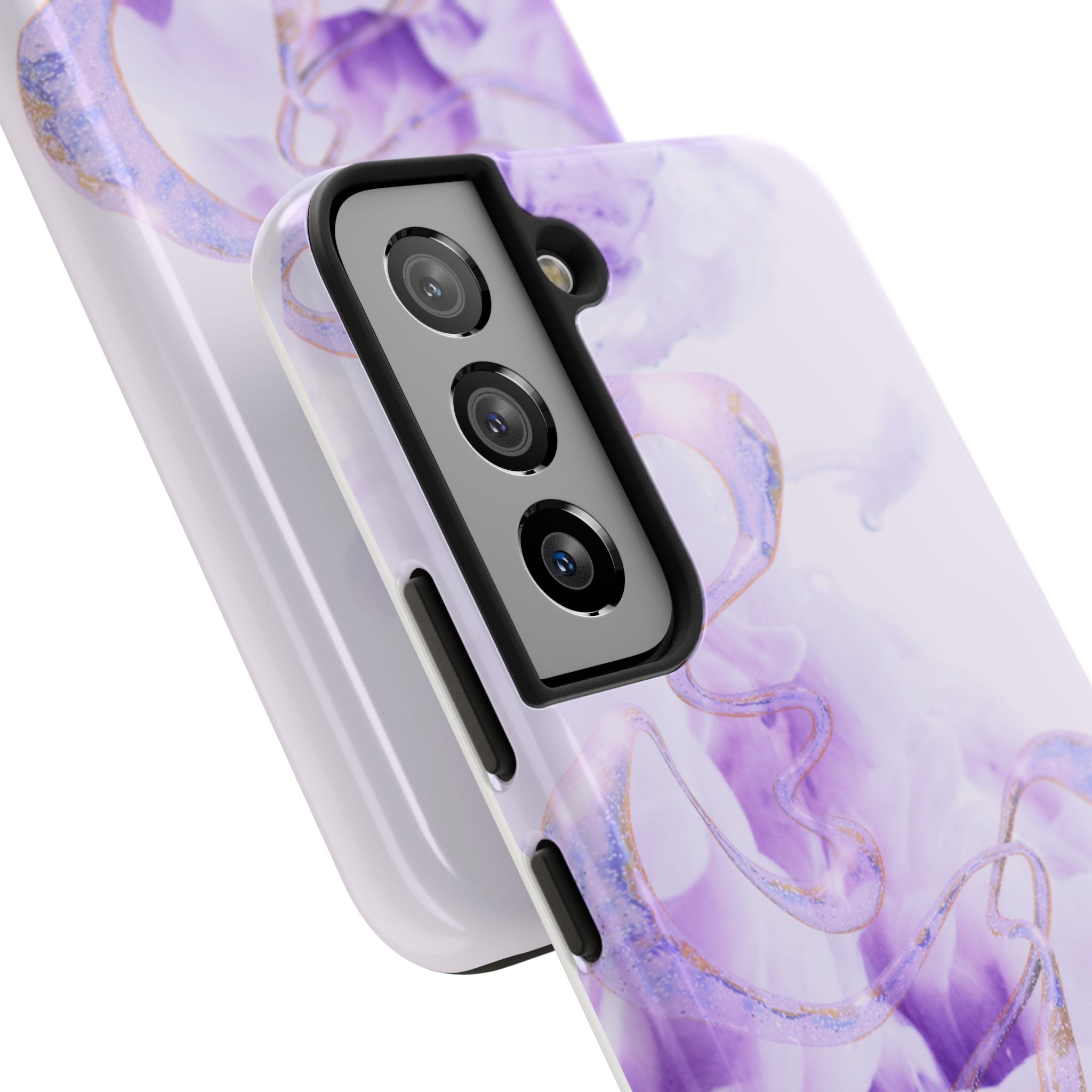 Abstract Purple Fluid Design, Elegant Phone Cases, Stylish Phone Covers, Chic Phone Protectors, Fashionable Case for Her, Trendy Smartphone Accessories