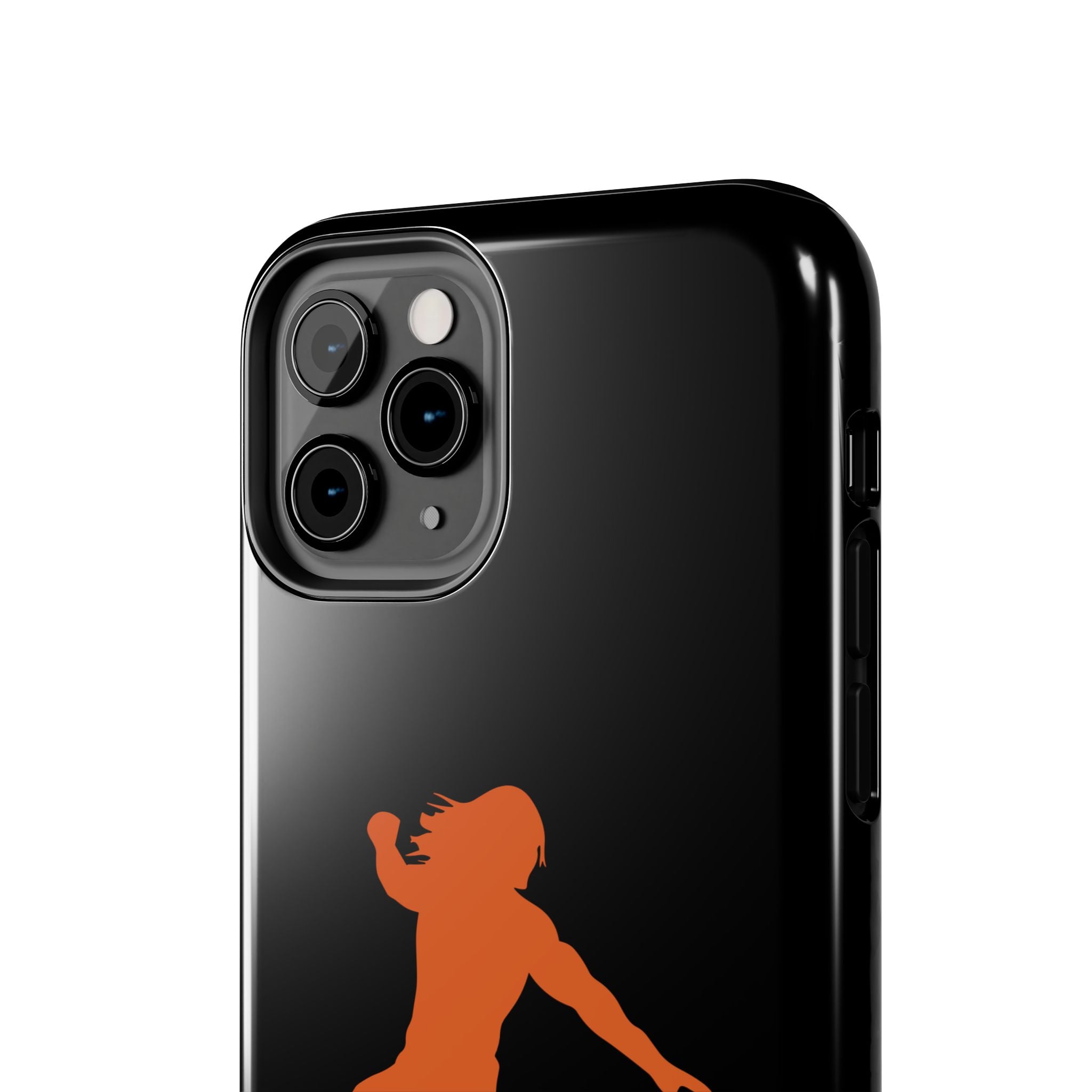 Roman Reigns Jump Orange Graphic Design, iPhone and Samsung Case Cool Graphic Sports Fan Phone Case