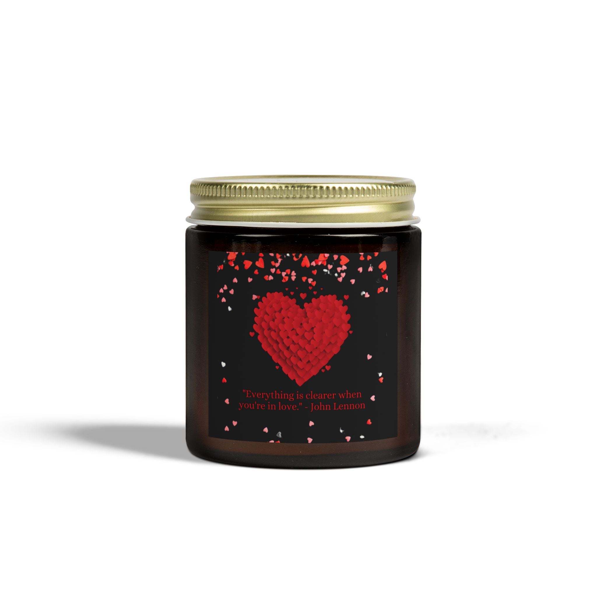 Red Hearts, Valentine's Day Candle, Scented Candles, Luxury Candles Gifts for Women, Stress Relief Luxury Aromatherapy Candles, Romantic Candle Valentines Day Gifts for Her