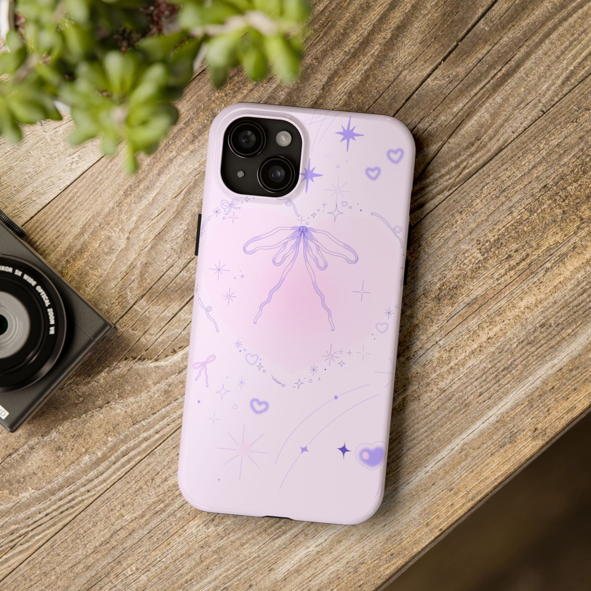 Pink Purple Delicate Fine Line Design, Elegant Phone Cases, Stylish Phone Covers, Chic Phone Protectors, Fashionable Case for Her, Trendy Smartphone Accessories