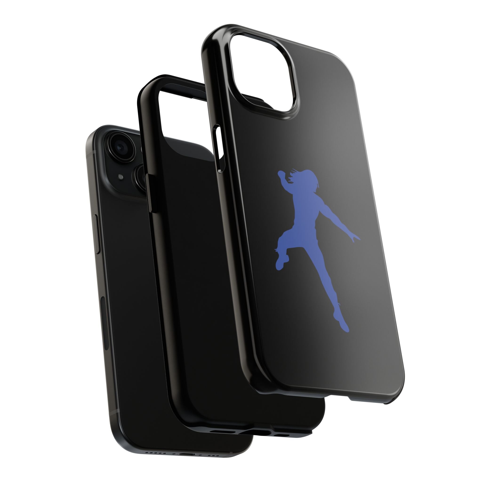 Roman Reigns Jump Blue Graphic Design, iPhone and Samsung Case Cool Graphic Sports Fan Phone Case